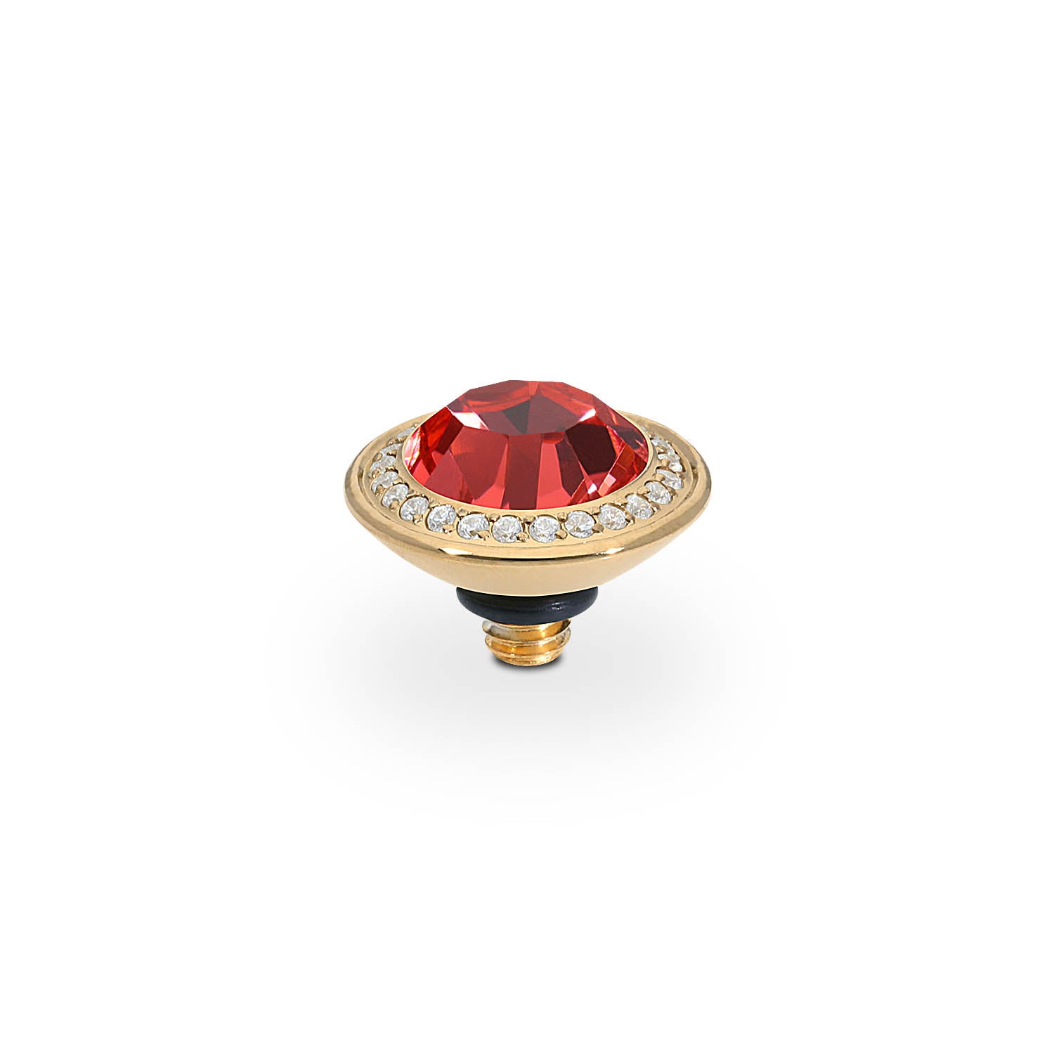 Tondo Deluxe Top 9 mm - Gold padparadscha