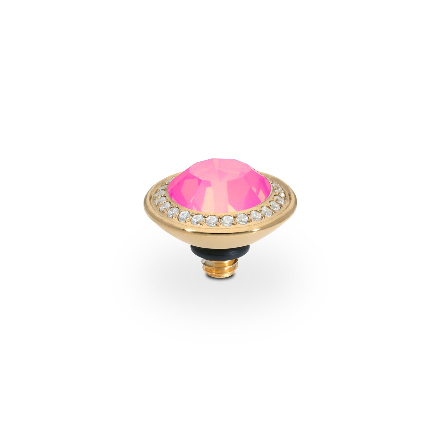 Tondo Deluxe Top 9 mm - Gold Crystal Dahlia Ignite