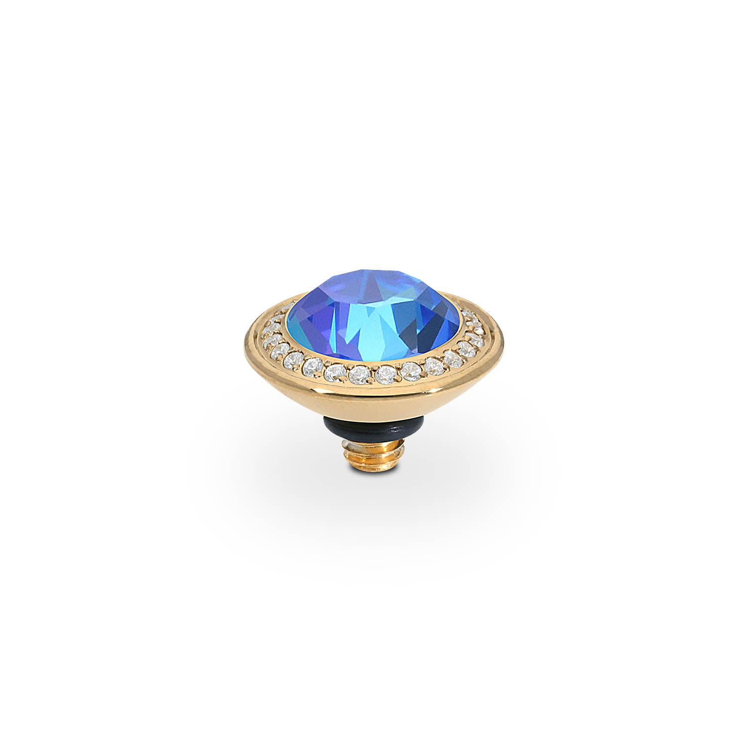 Tondo Deluxe Top 9 mm - Gold royal blue delite