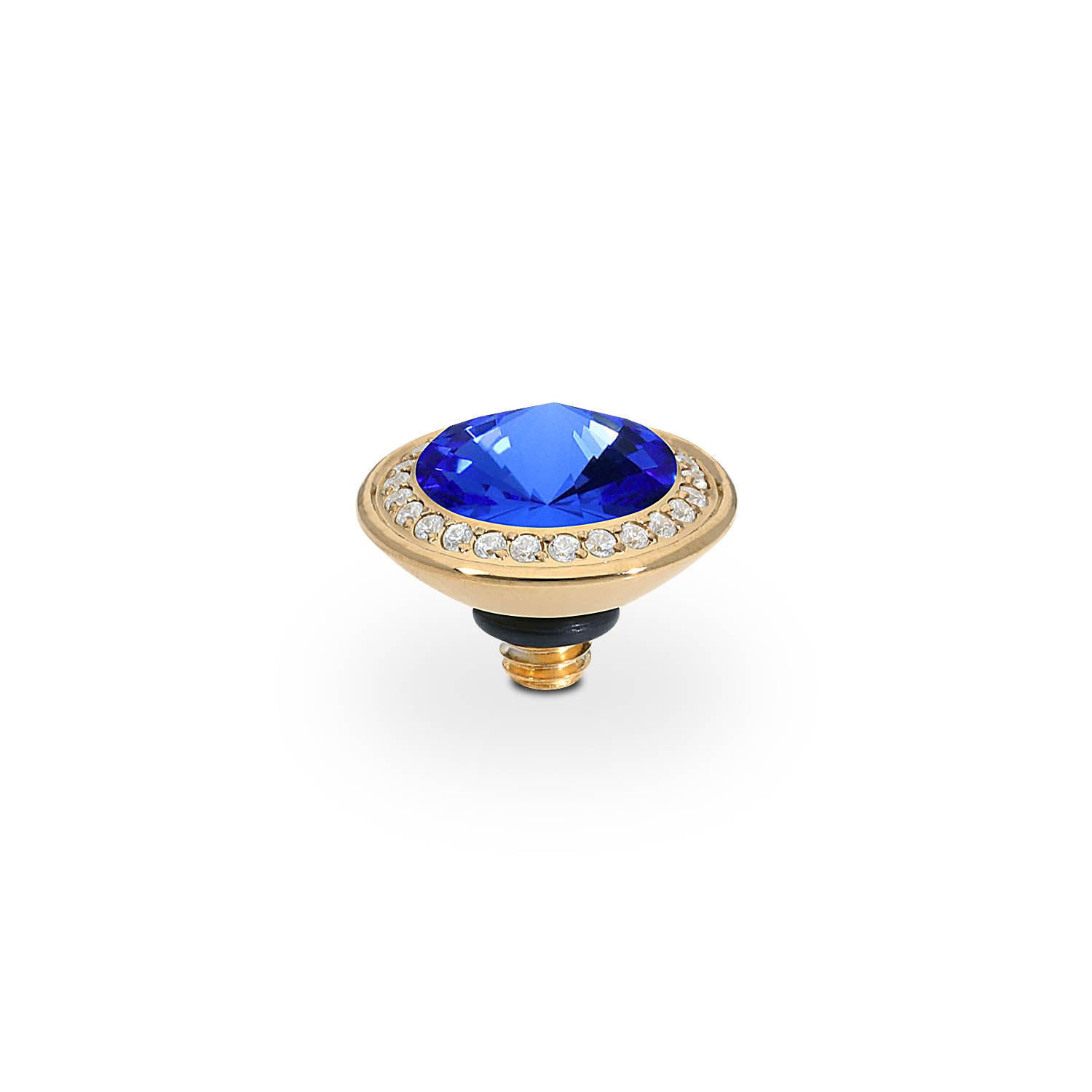 Tondo Deluxe Top 9 mm - Gold sapphire