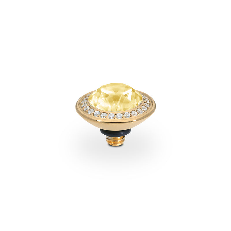 Tondo Deluxe Top 9 mm - Gold Recreated Dark Jonquil