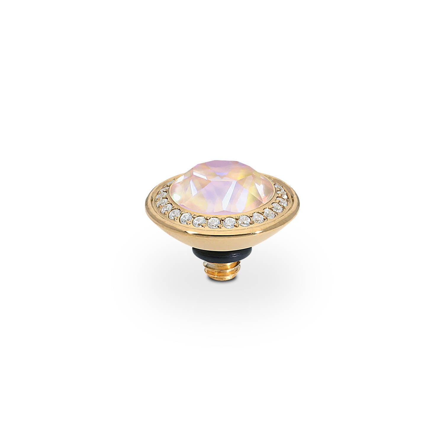 Tondo Deluxe Top 9 mm - Gold dusty pink delite