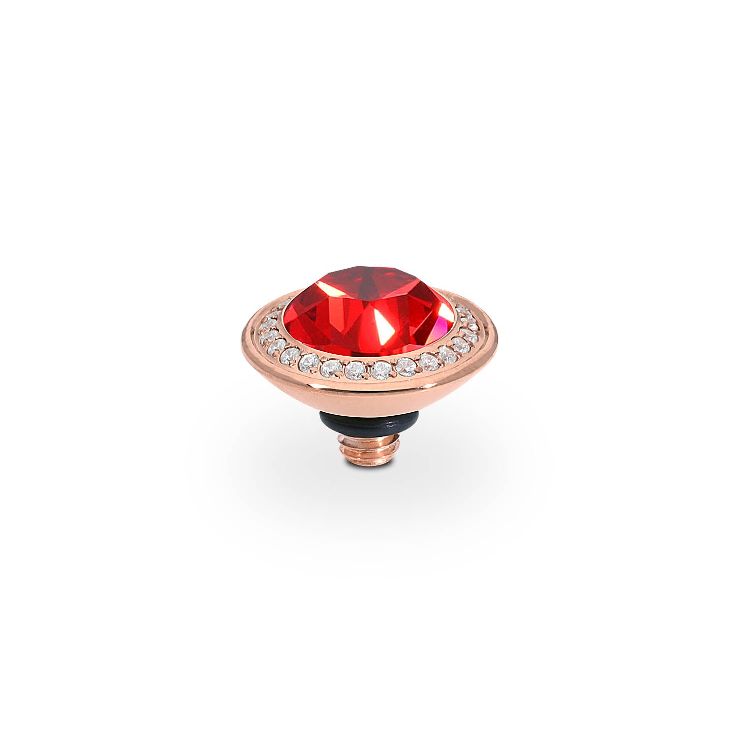 Tondo Deluxe Top 9 mm - Roségold scarlet