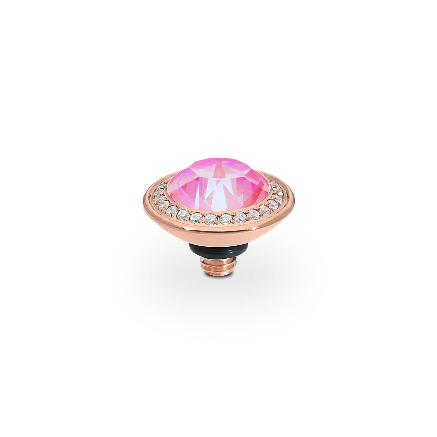 Tondo Deluxe Top 9 mm - Roségold lotus pink delite