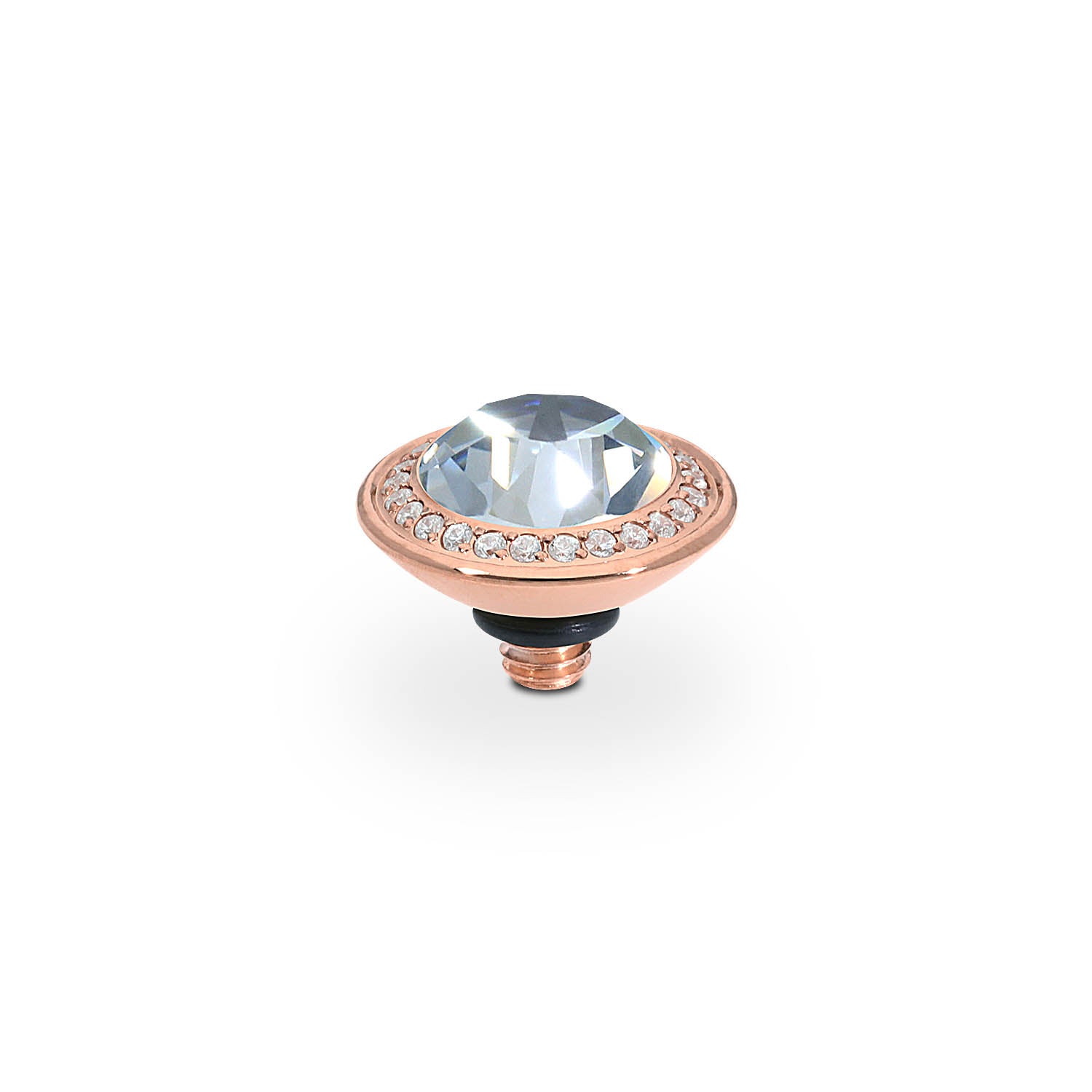 Tondo Deluxe Top 9 mm - Roségold blue shade