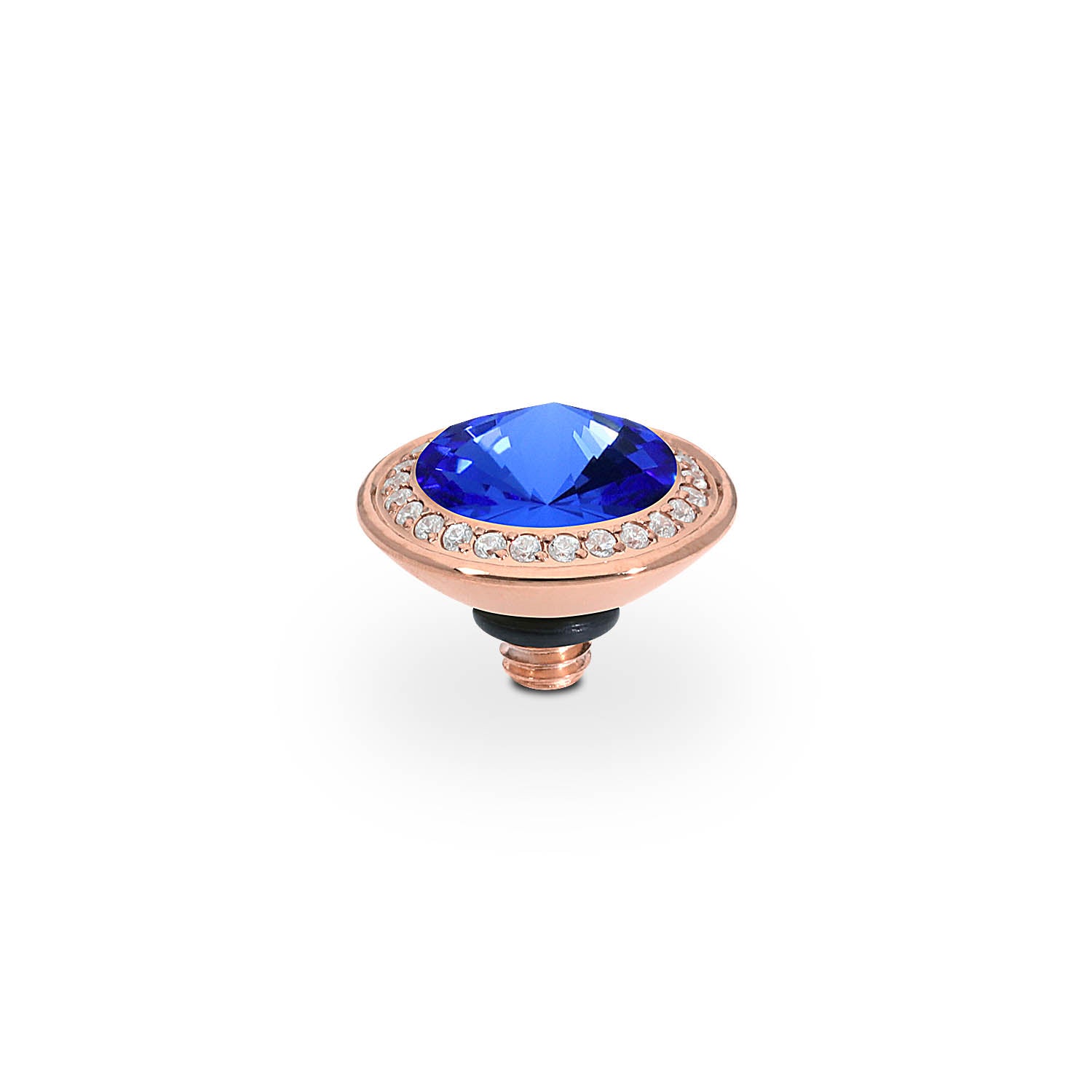 Tondo Deluxe Top 9 mm - Roségold sapphire