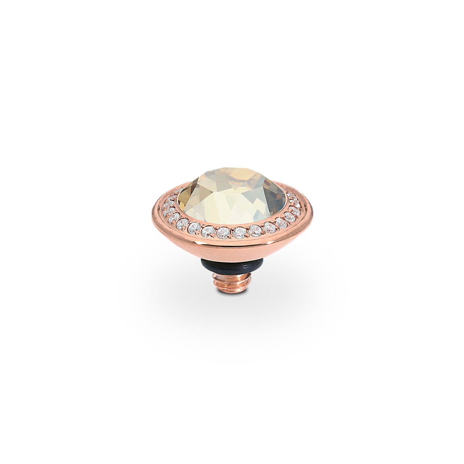 Tondo Deluxe Top 9 mm - Roségold golden shadow