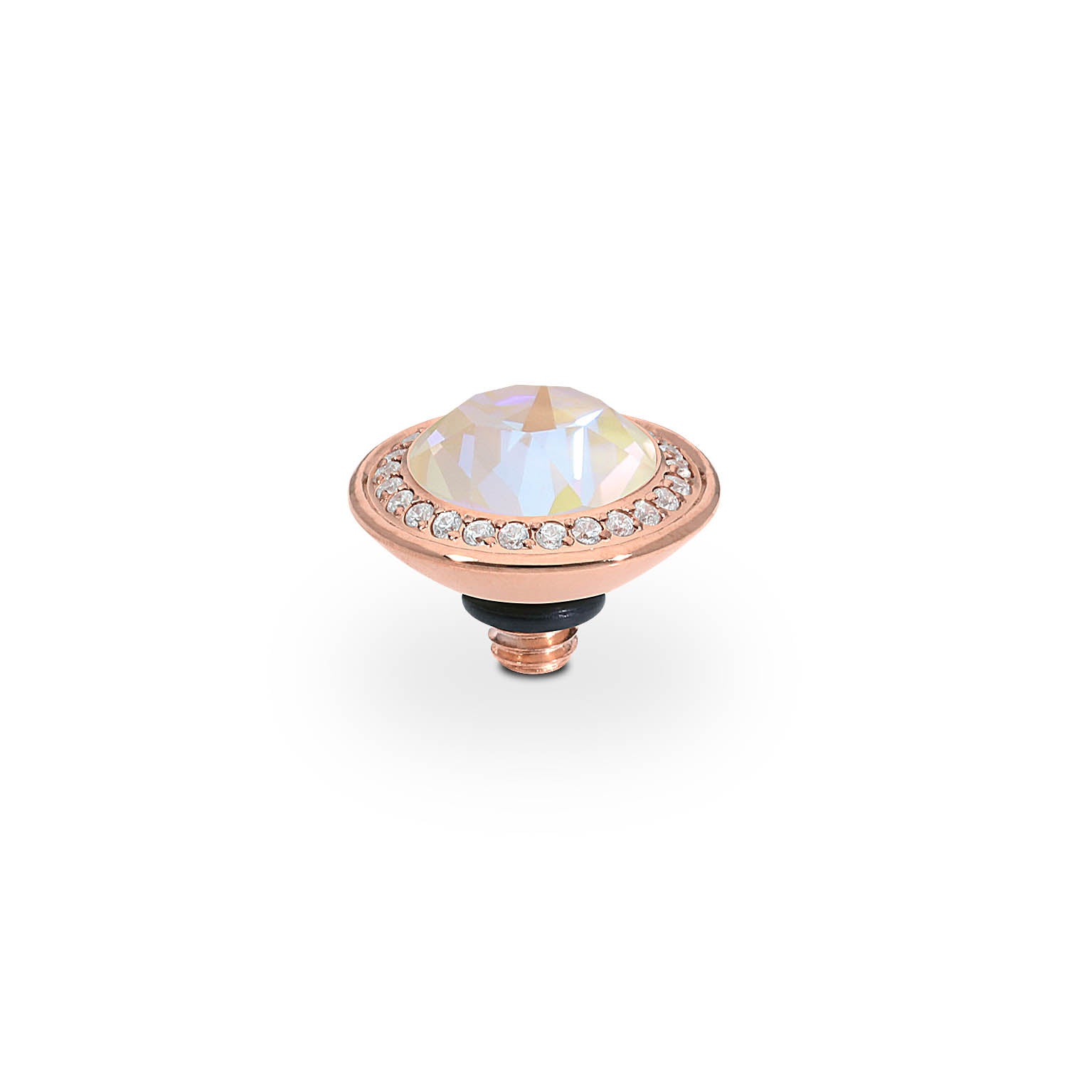 Tondo Deluxe Top 9 mm - Roségold ivory cream delite