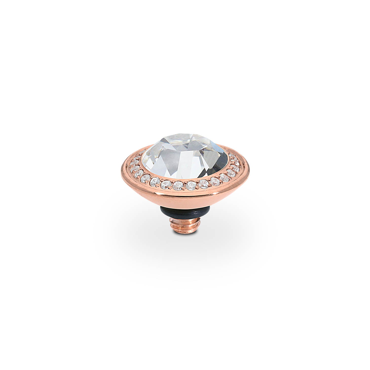 Tondo Deluxe Top 9 mm - Roségold crystal