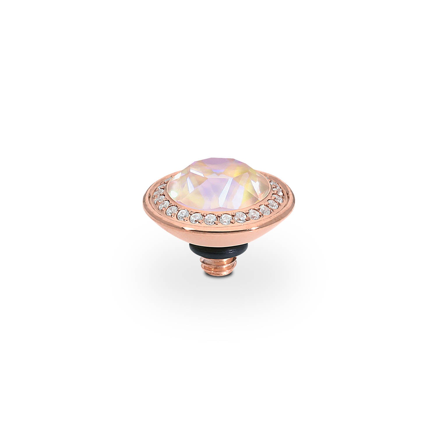 Tondo Deluxe Top 9 mm - Roségold dusty pink delite