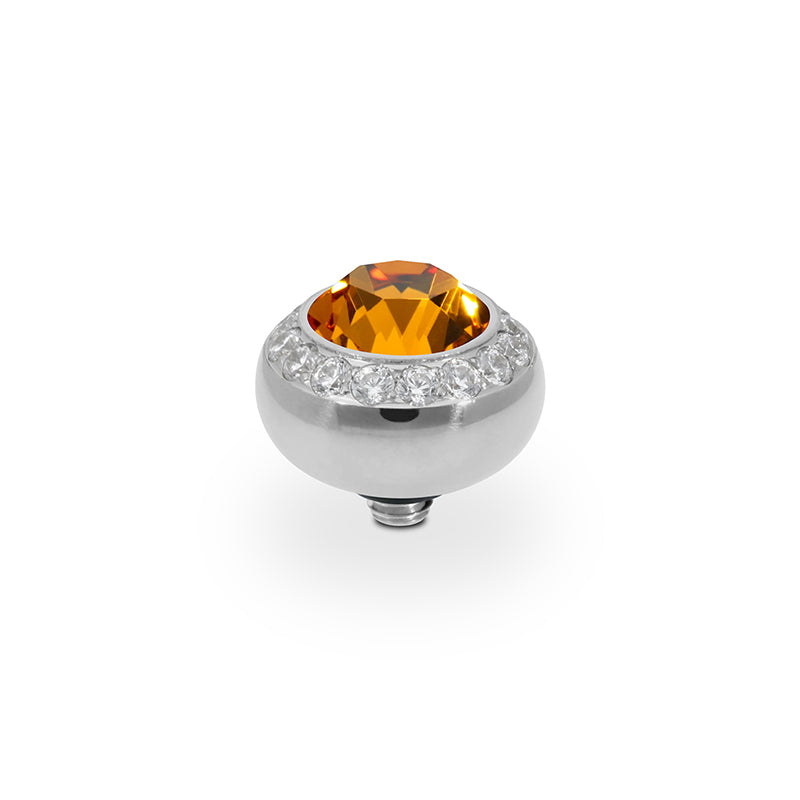 Tondo Deluxe Top 10 mm - Silber Topaz