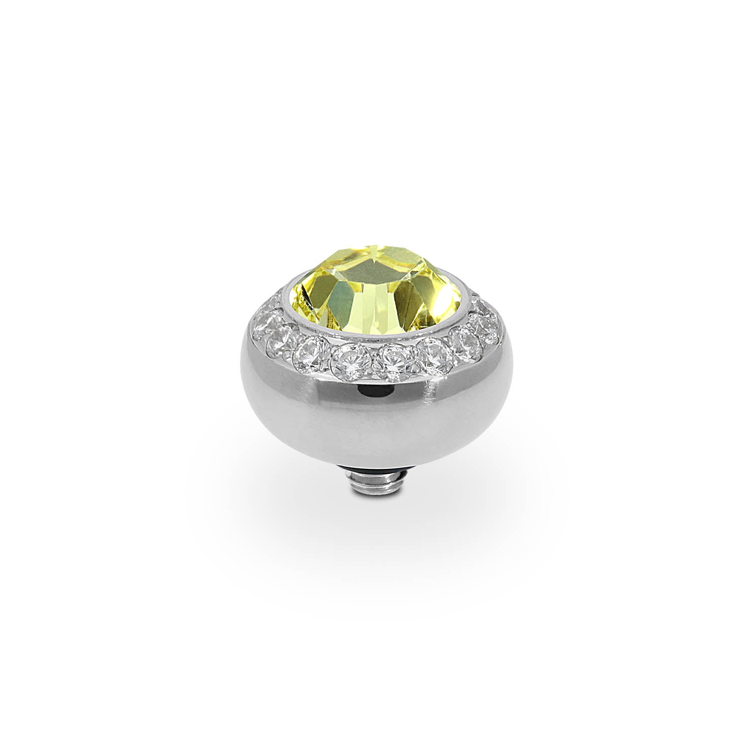 Tondo Deluxe Top 10 mm - Silber Jonquil