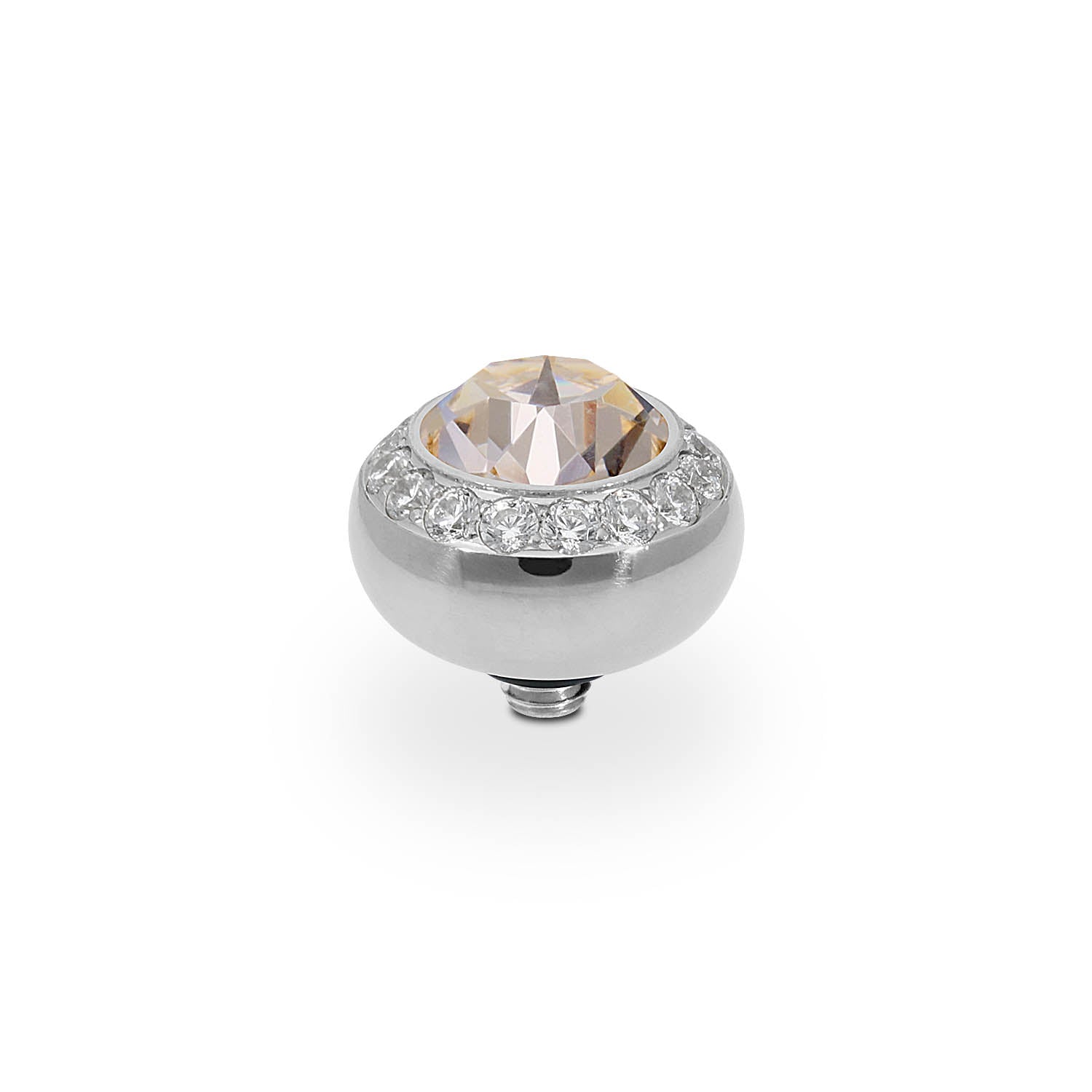 Tondo Deluxe Top 10 mm - Silber silk