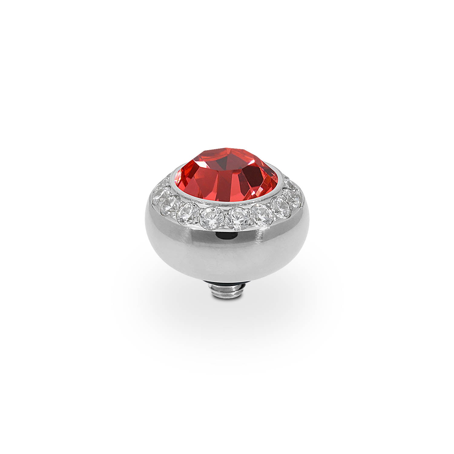 Tondo Deluxe Top 10 mm - Silber padparadscha