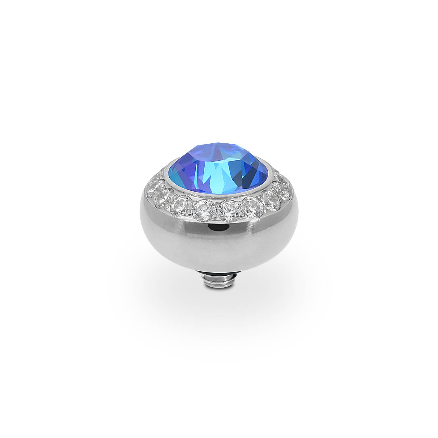 Tondo Deluxe Top 10 mm - Silber royal blue delite