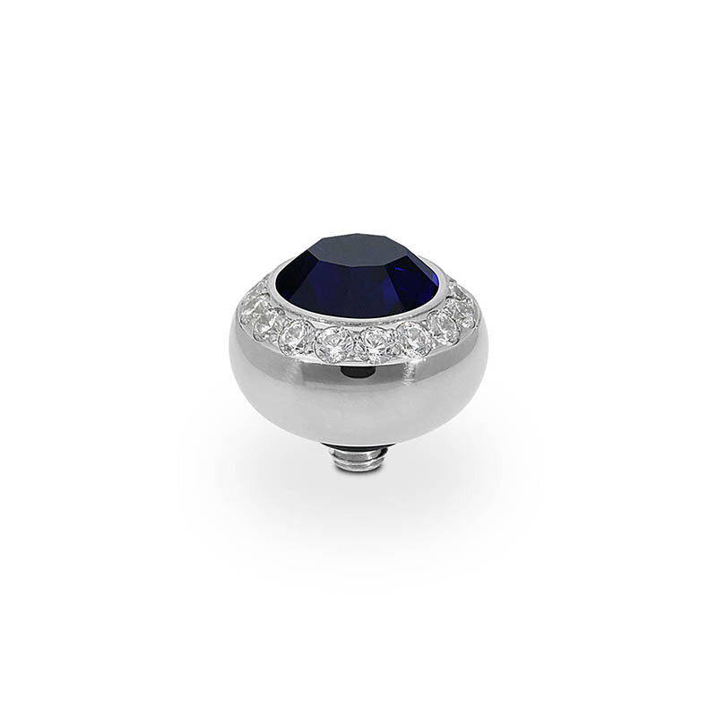 Tondo Deluxe Top 10 mm - Silber Dark Indigo