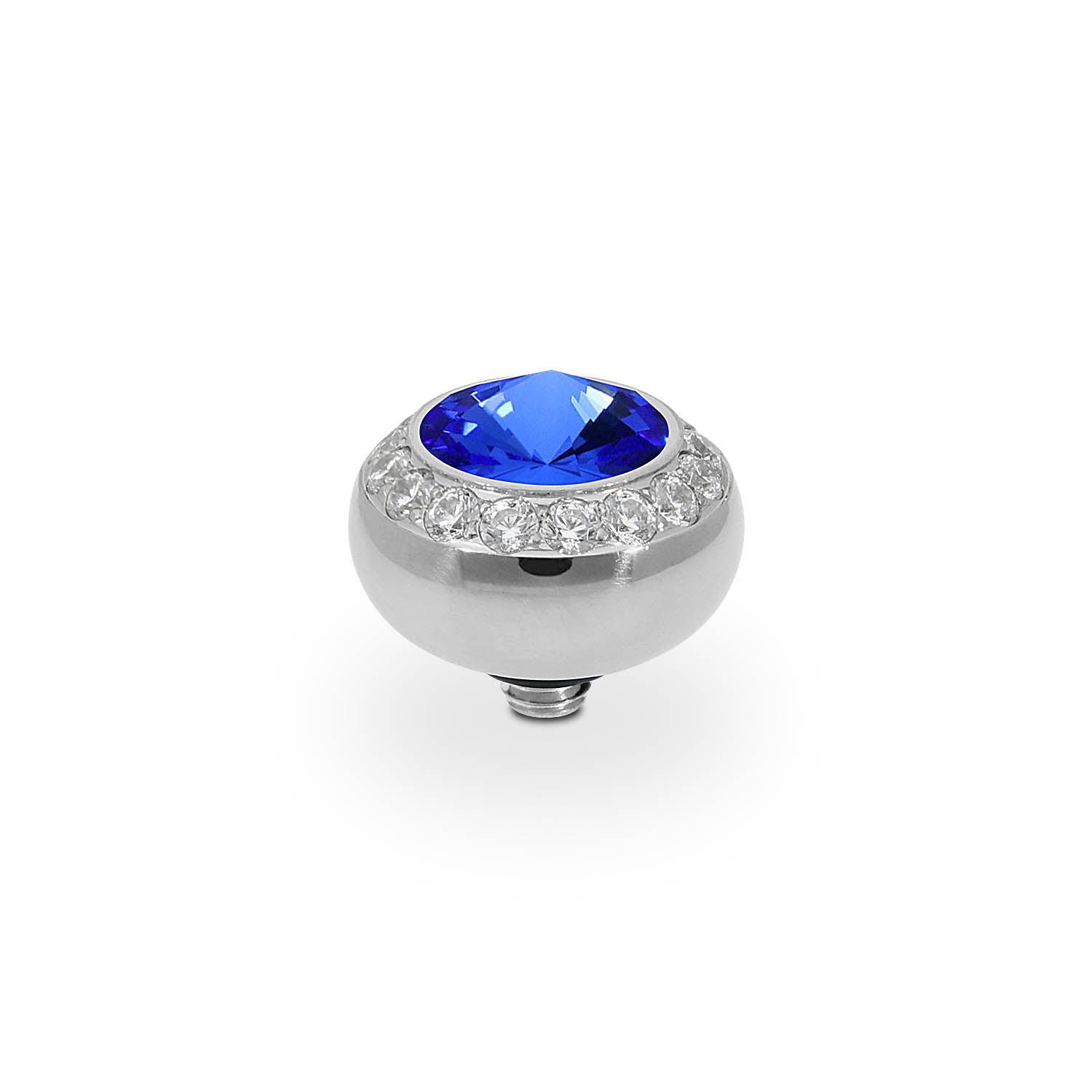 Tondo Deluxe Top 10 mm - Silber sapphire
