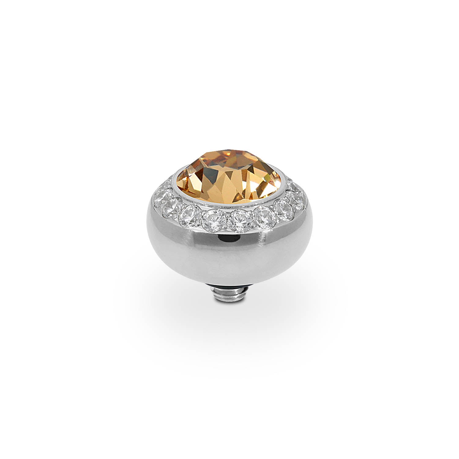 Tondo Deluxe Top 10 mm - Silber light colorado topaz