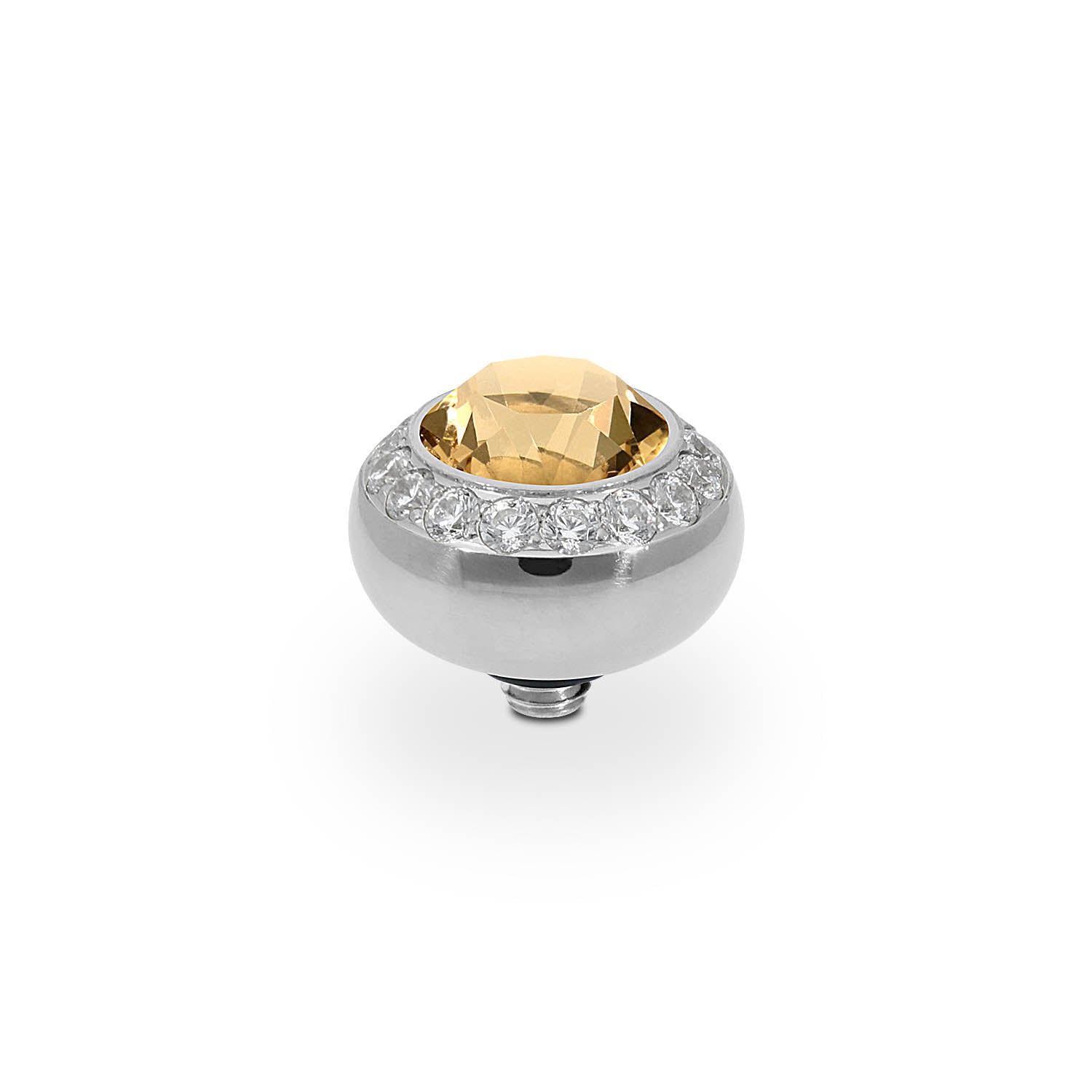 Tondo Deluxe Top 10 mm - Silber light colorado topaz ignite