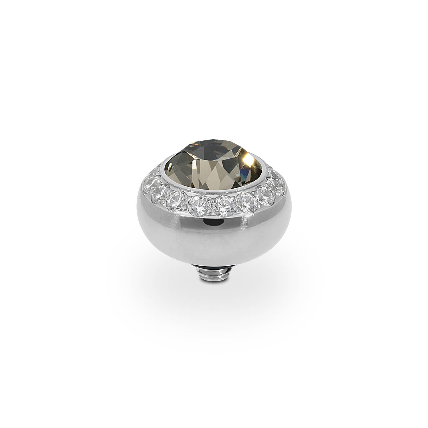 Tondo Deluxe Top 10 mm - Silber Greige