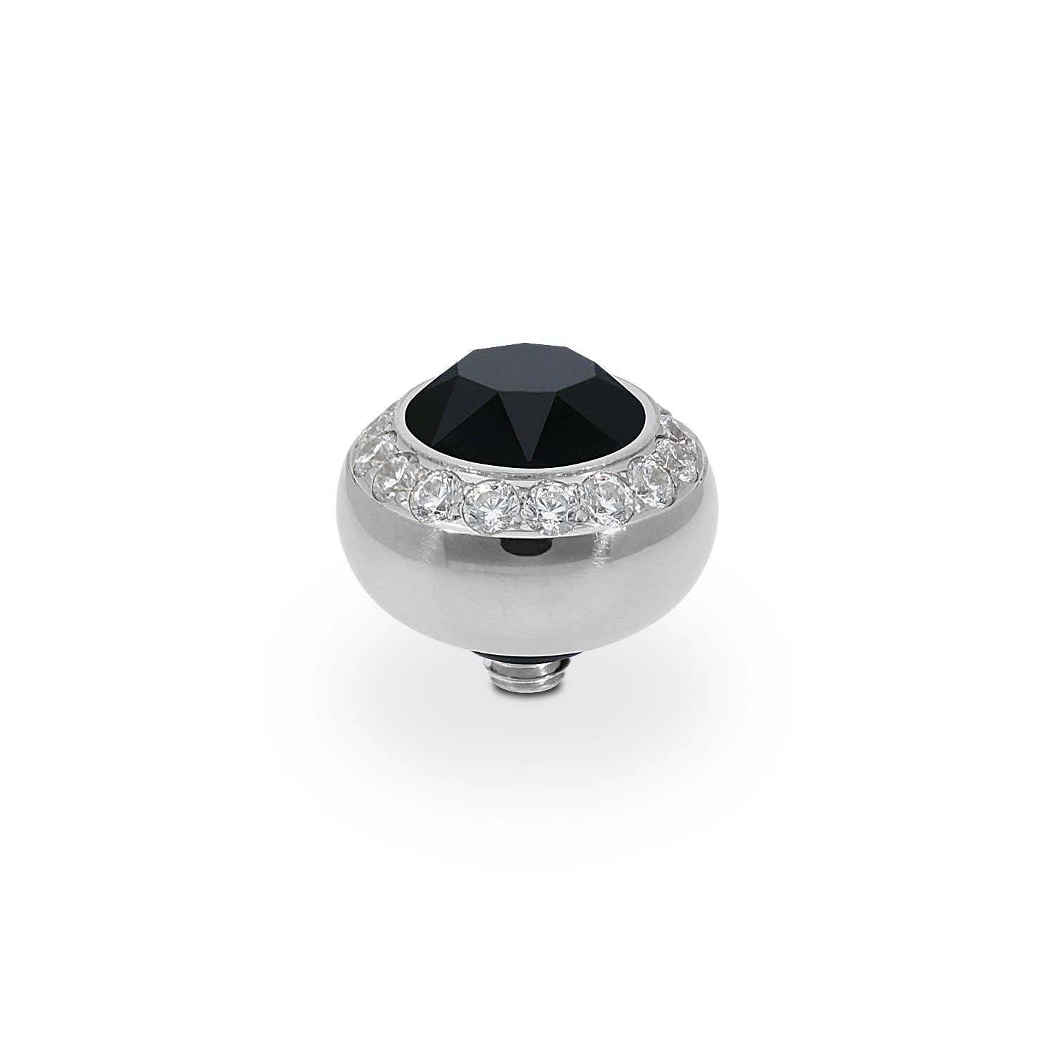 Tondo Deluxe Top 10 mm - Silber jet