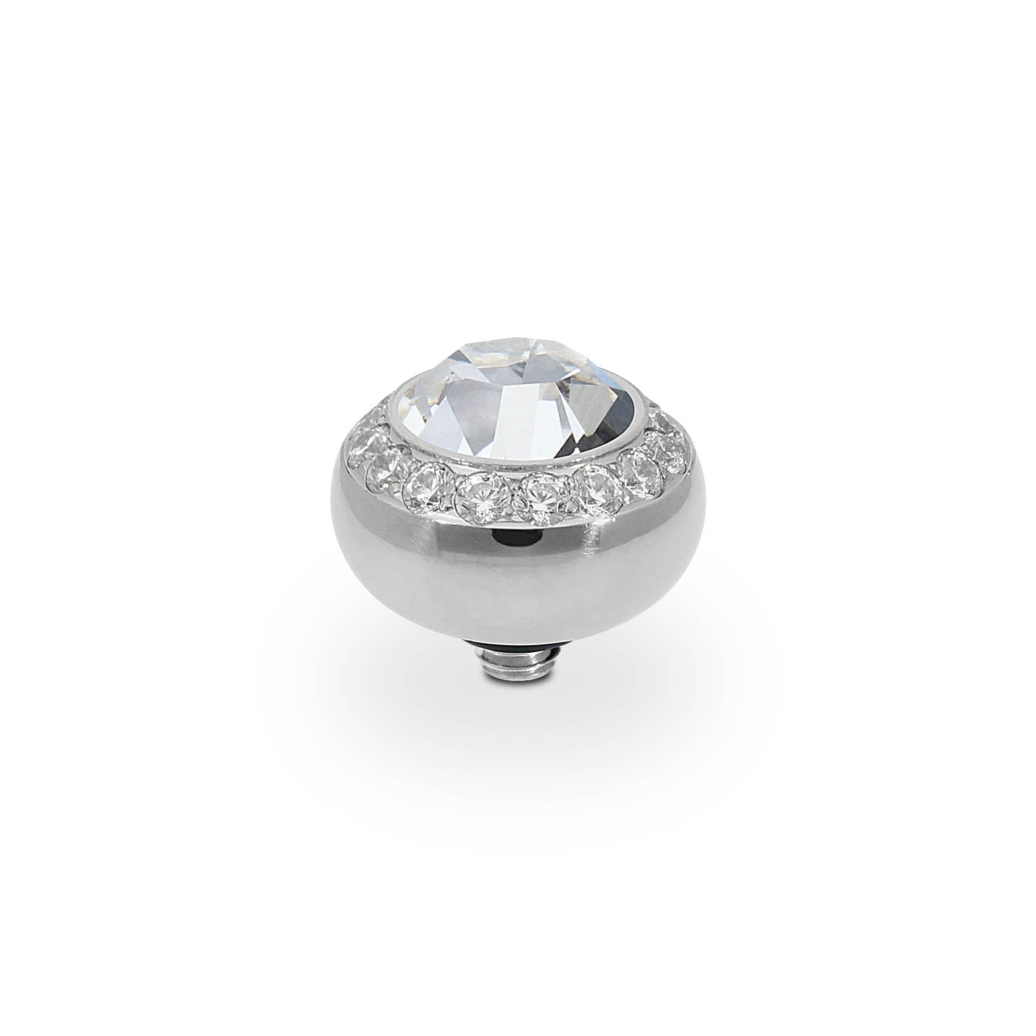 Tondo Deluxe Top 10 mm - Silber crystal