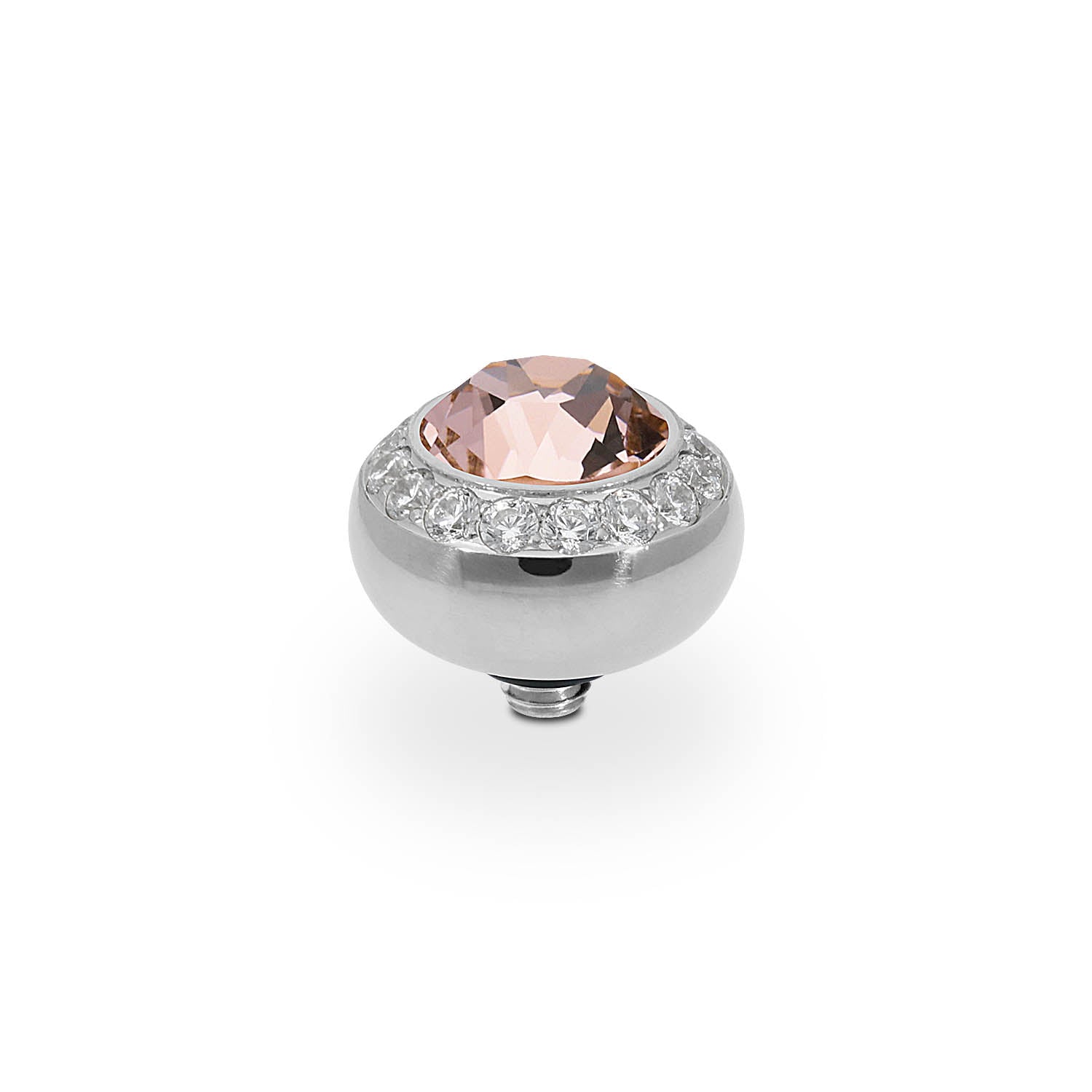 Tondo Deluxe Top 10 mm - Silber vintage rose