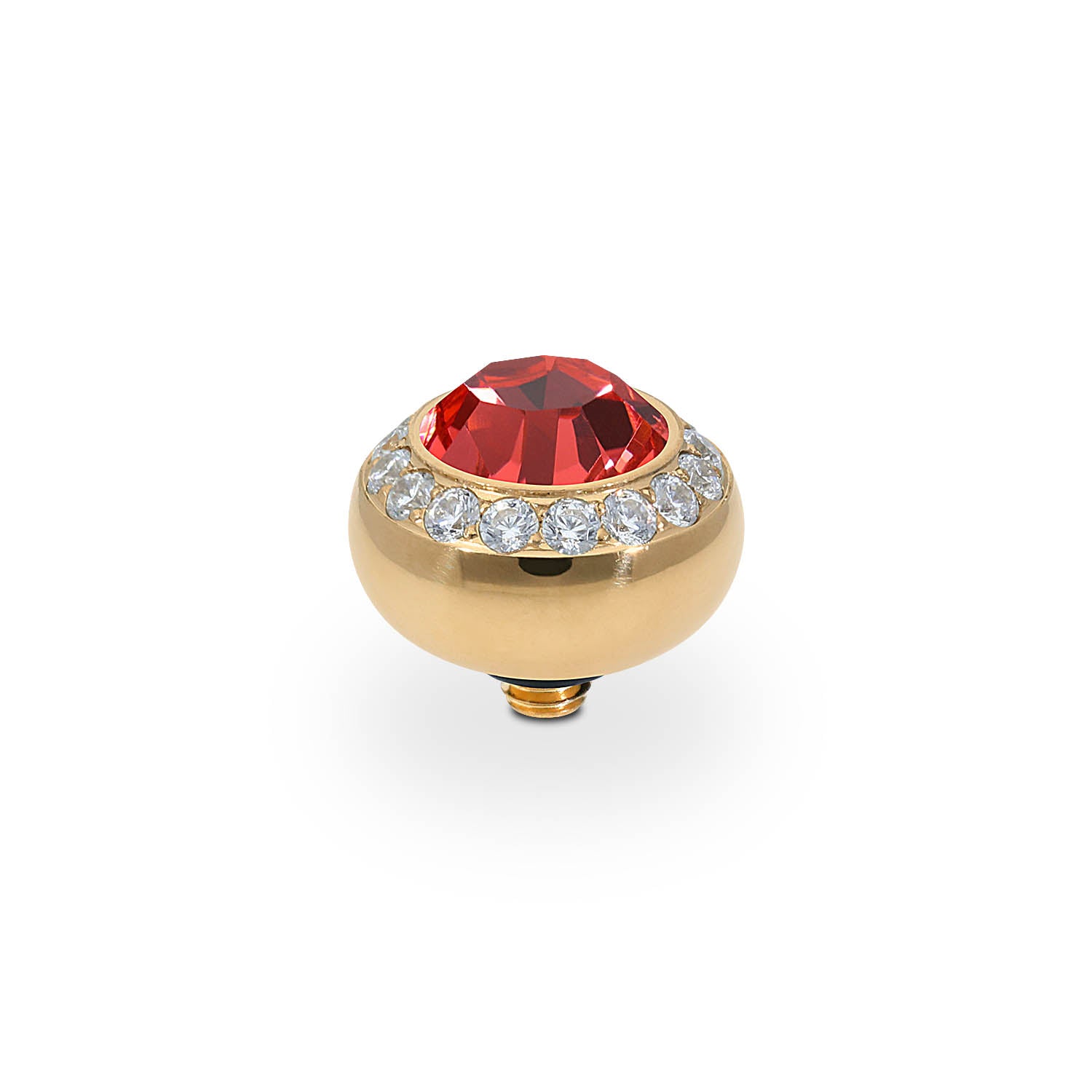 Tondo Deluxe Top 10 mm - Gold padparadscha