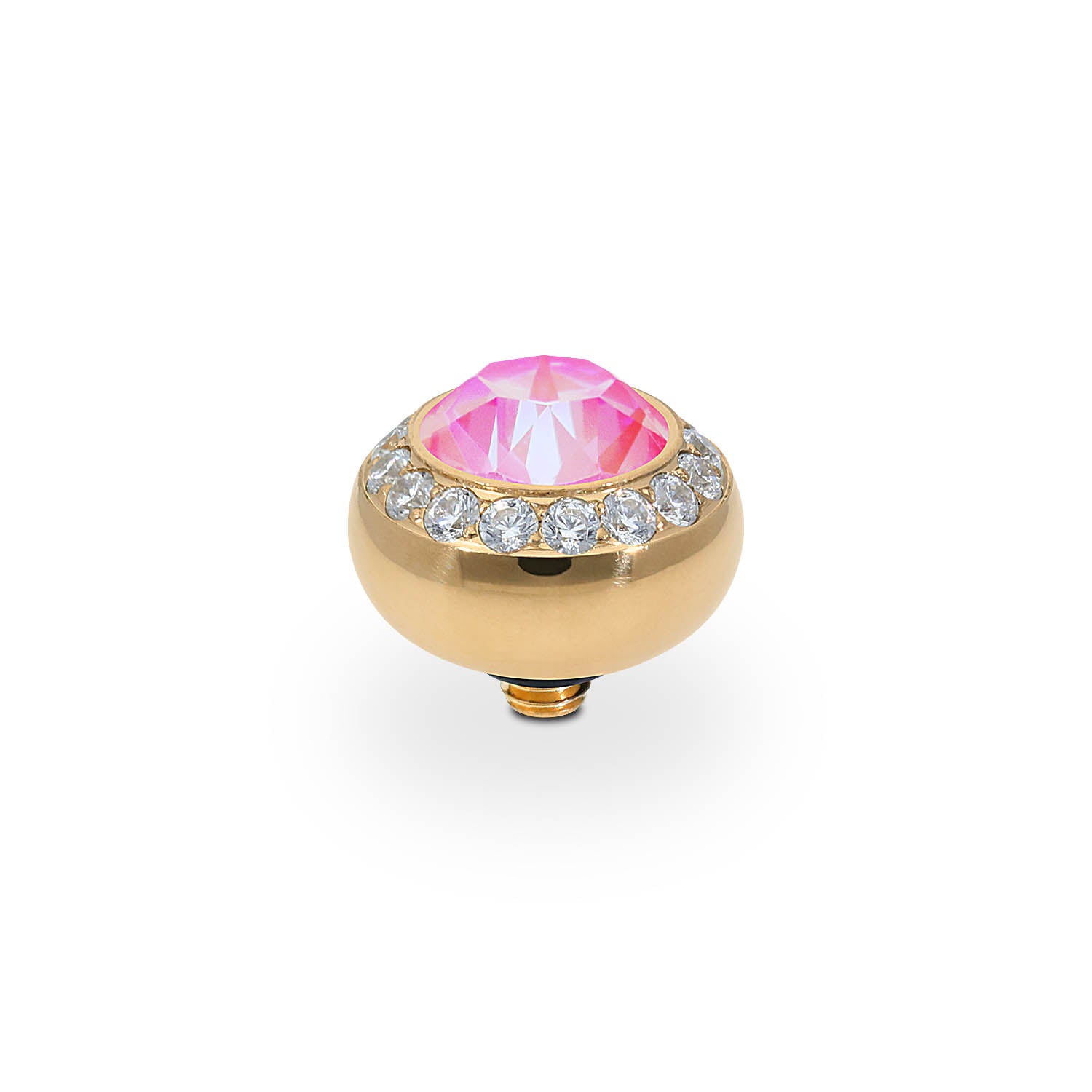 Tondo Deluxe Top 10 mm - Gold lotus pink delite