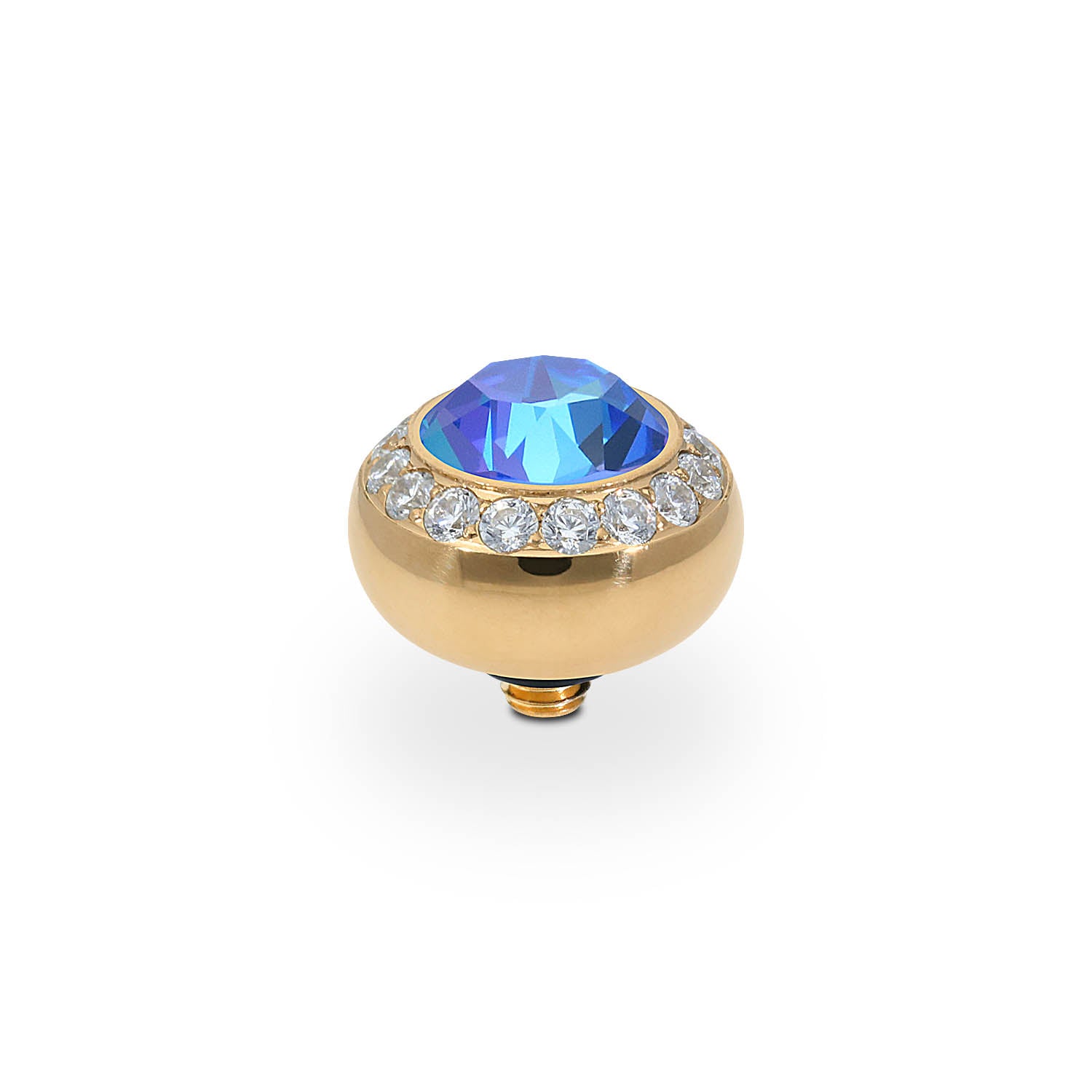 Tondo Deluxe Top 10 mm - Gold royal blue delite