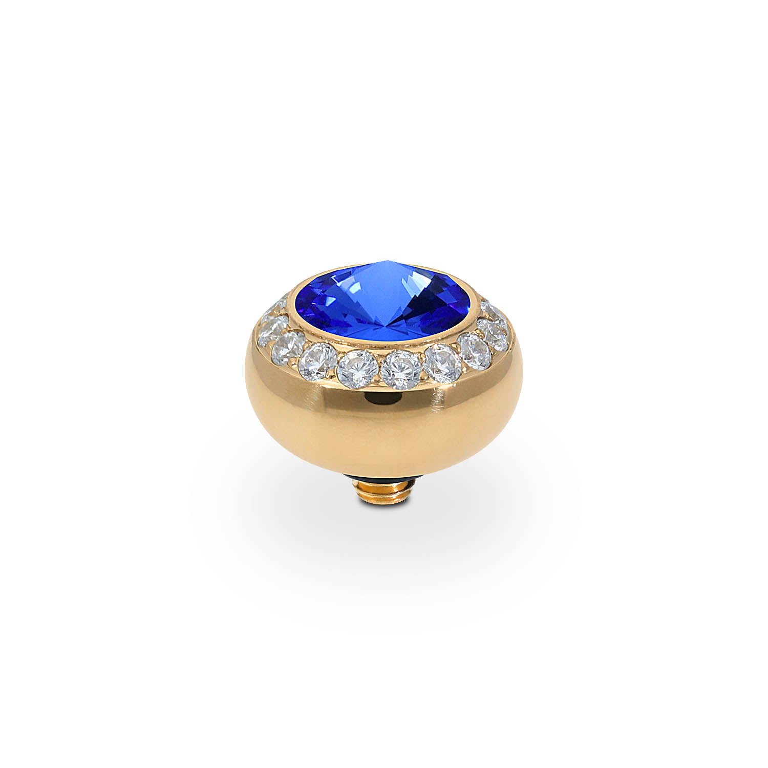 Tondo Deluxe Top 10 mm - Gold sapphire
