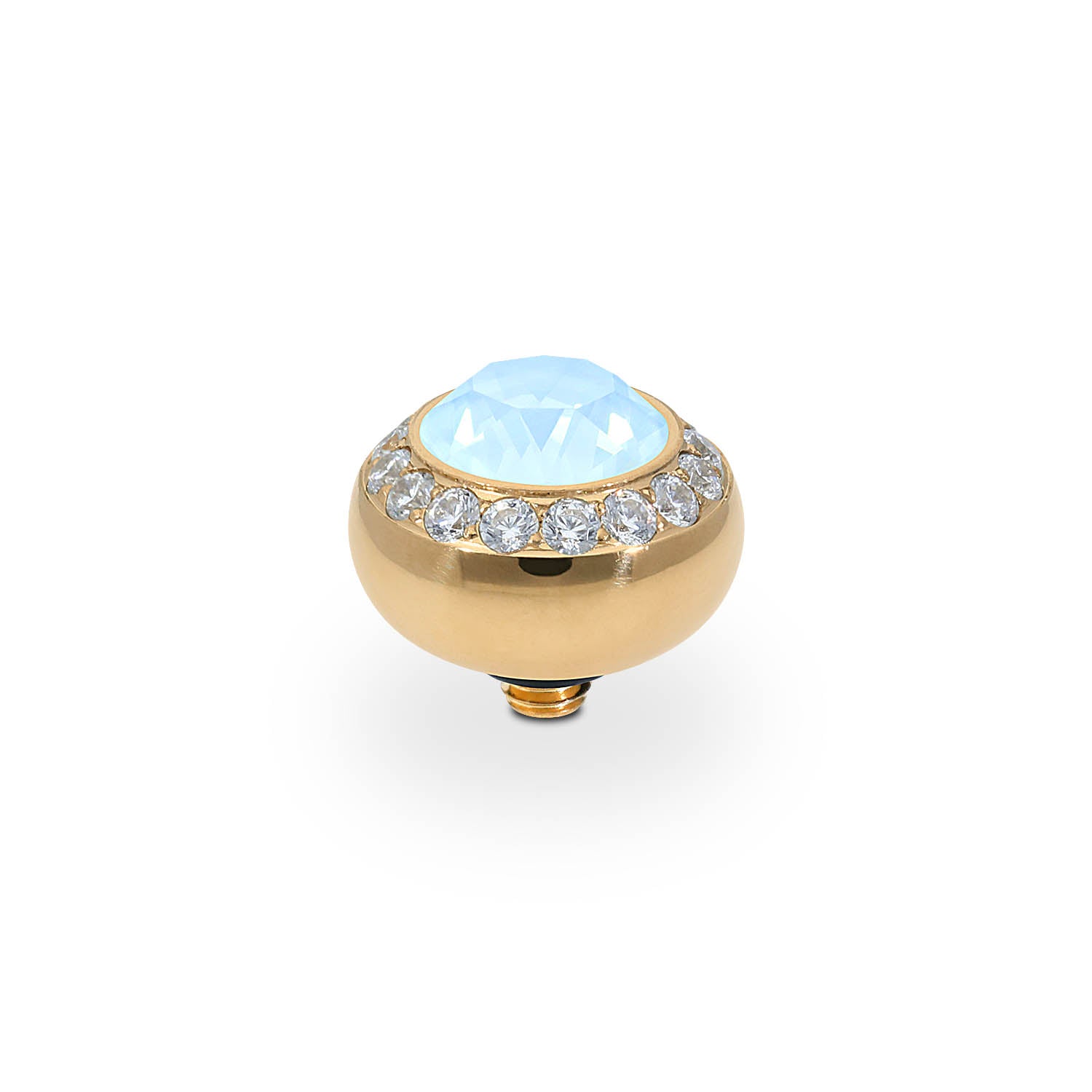 Tondo Deluxe Top 10 mm - Gold crystal sky ignite