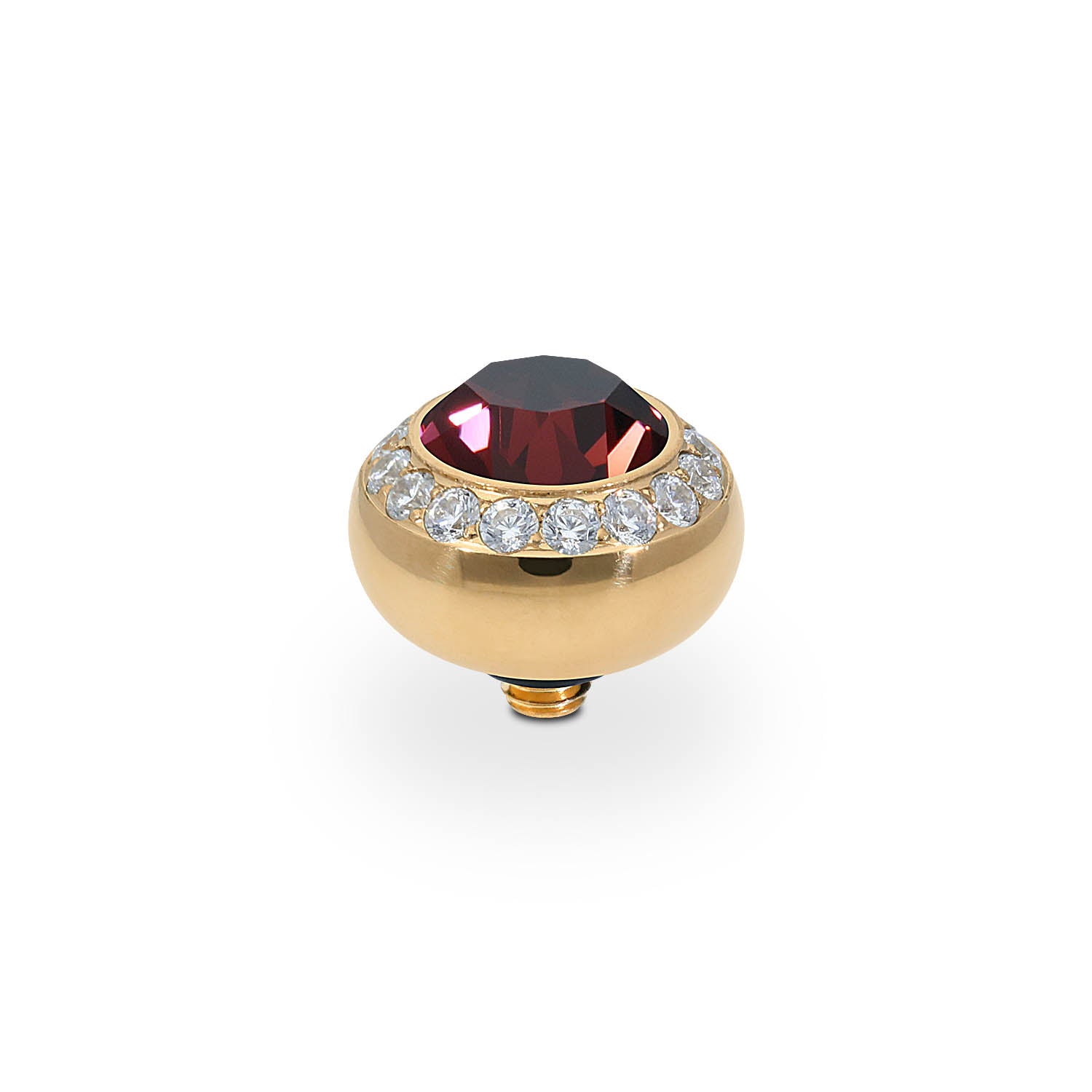 Tondo Deluxe Top 10 mm - Gold Burgundy