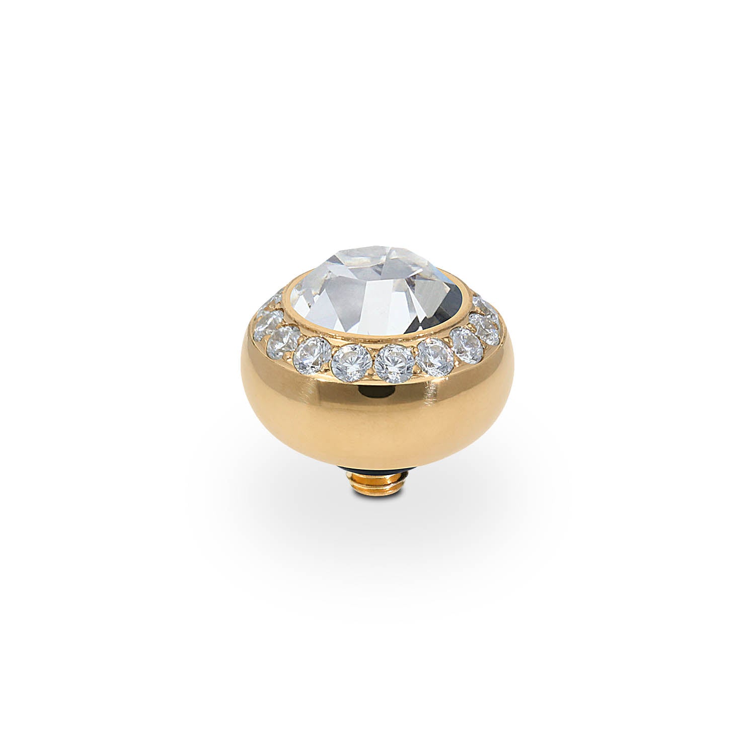 Tondo Deluxe Top 10 mm - Gold crystal