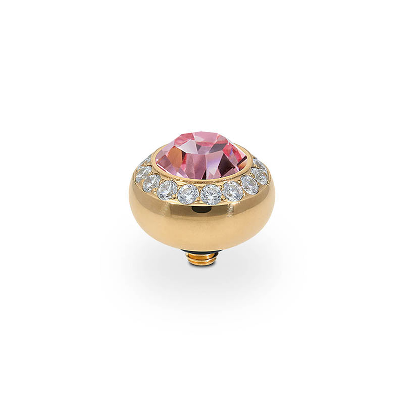 Tondo Deluxe Top 10 mm - Gold Light Rose
