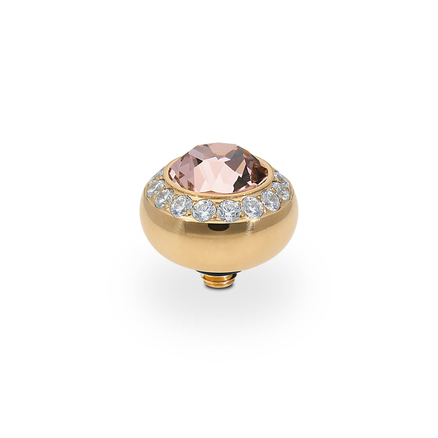 Tondo Deluxe Top 10 mm - Gold vintage rose