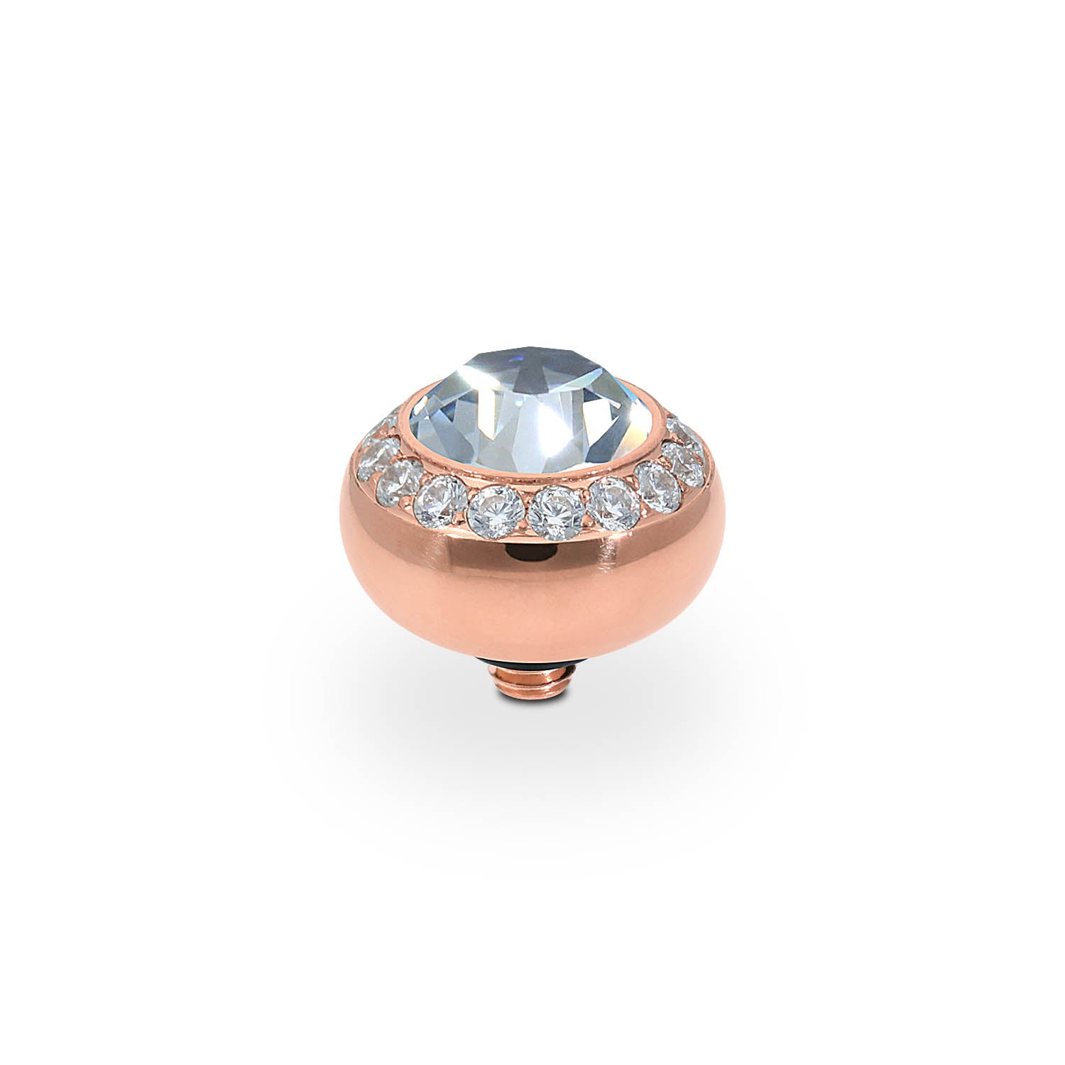 Tondo Deluxe Top 10 mm - Roségold blue shade