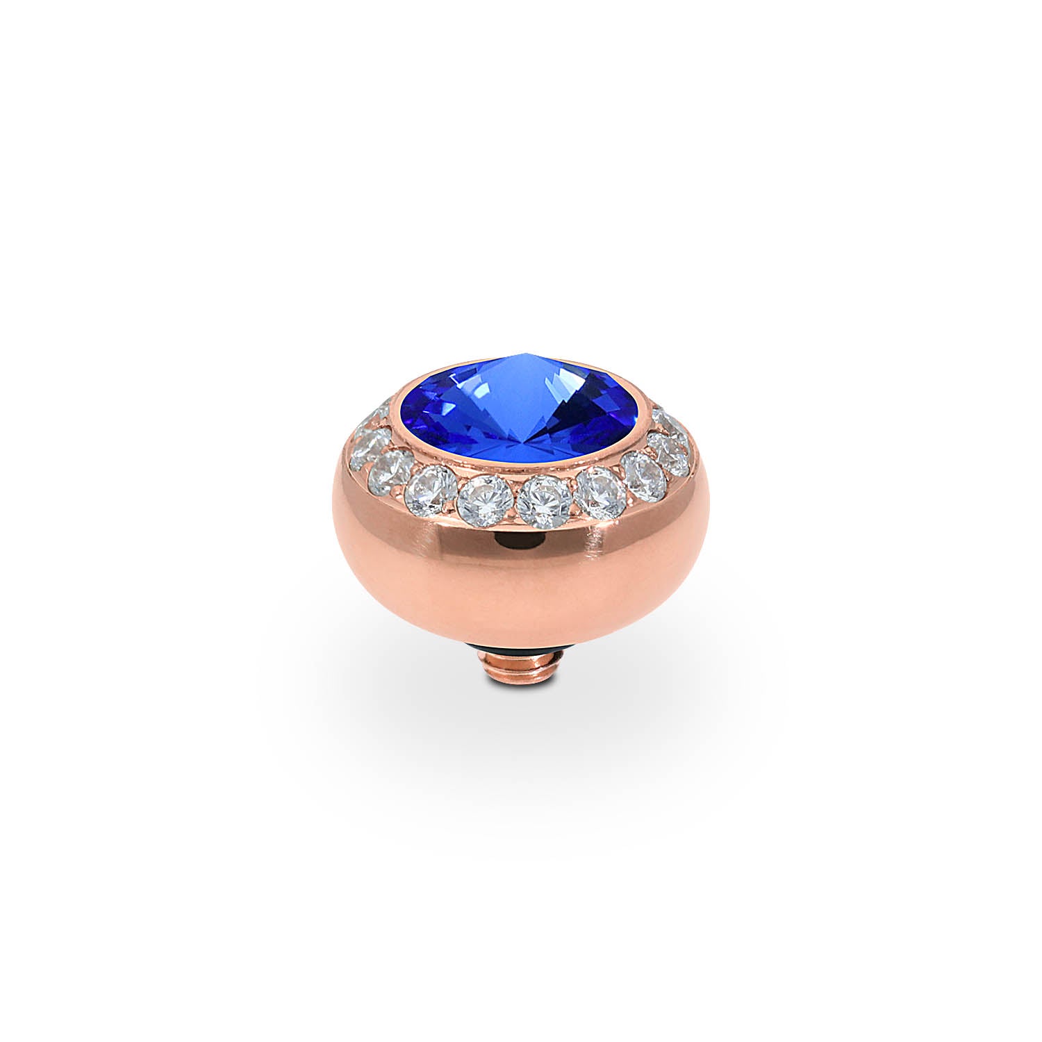 Tondo Deluxe Top 10 mm - Roségold sapphire