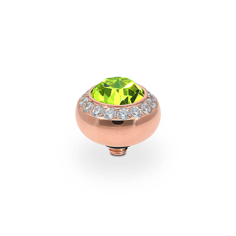 Tondo Deluxe Top 10 mm - Roségold Citrus Green