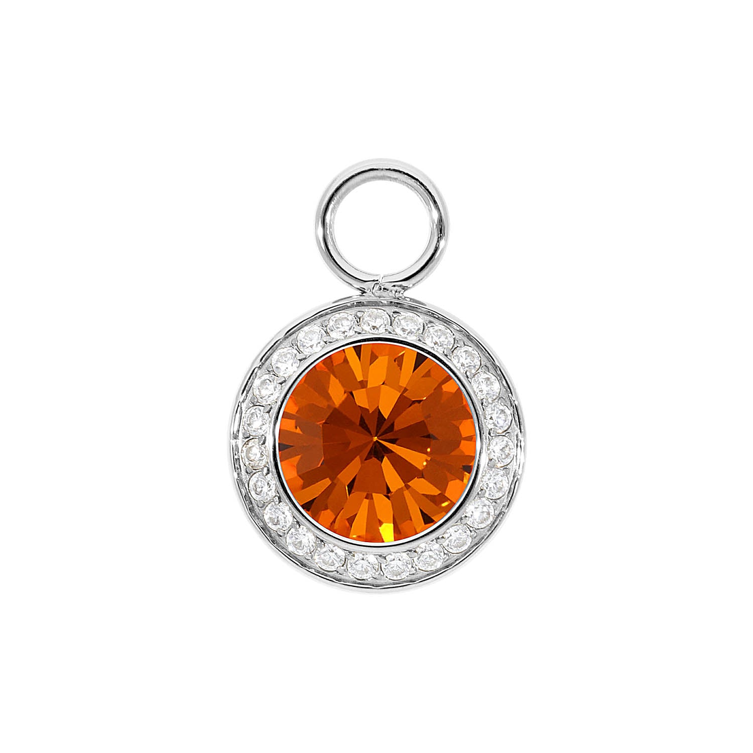 Tondo Deluxe Charm 13 mm - Silber sun