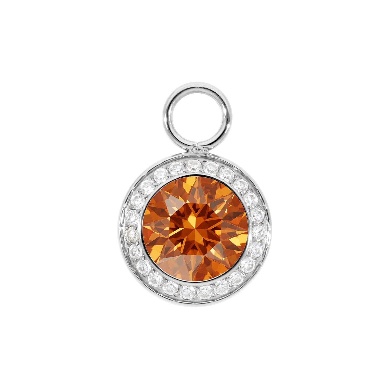 Tondo Deluxe Charm 13 mm - Silber