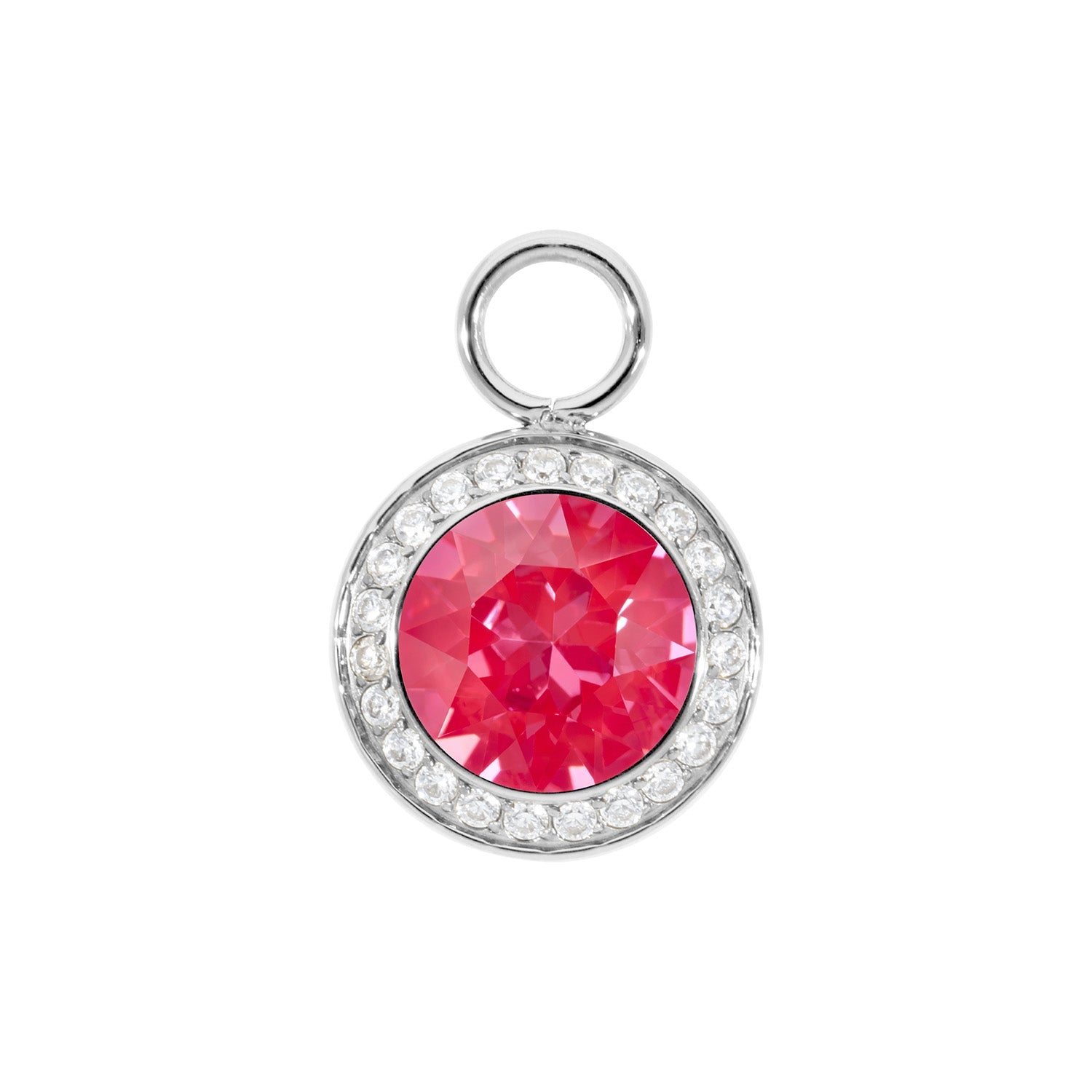 Tondo Deluxe Charm 13 mm - Silber