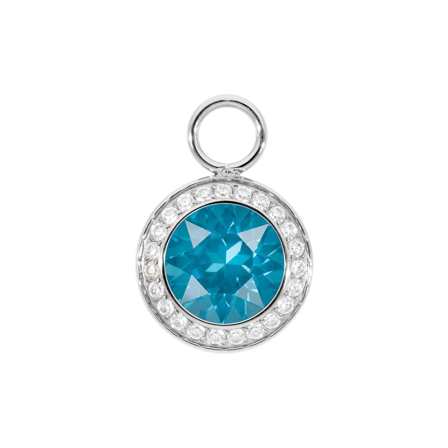 Tondo Deluxe Charm 13 mm - Silber