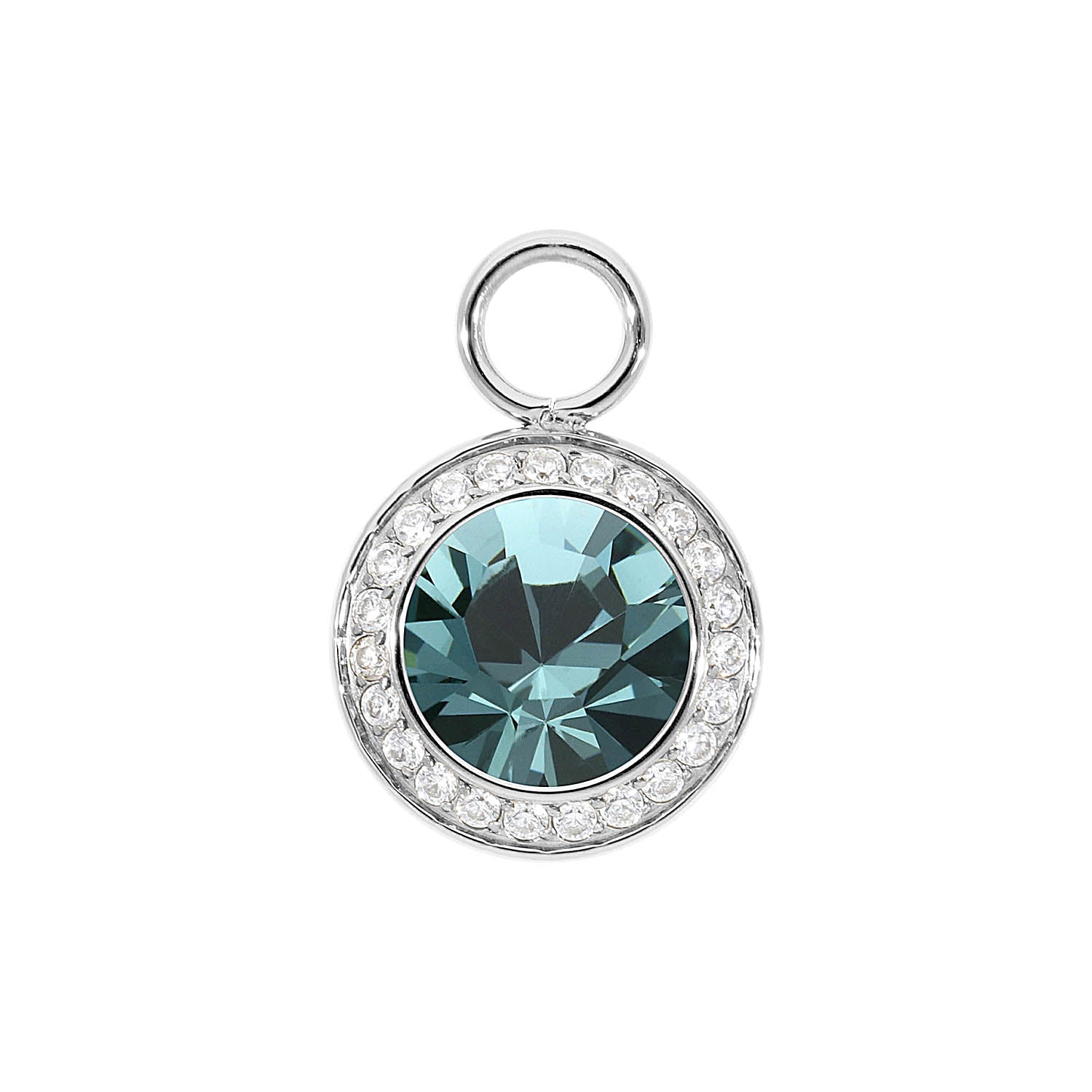 Tondo Deluxe Charm 13 mm - Silber