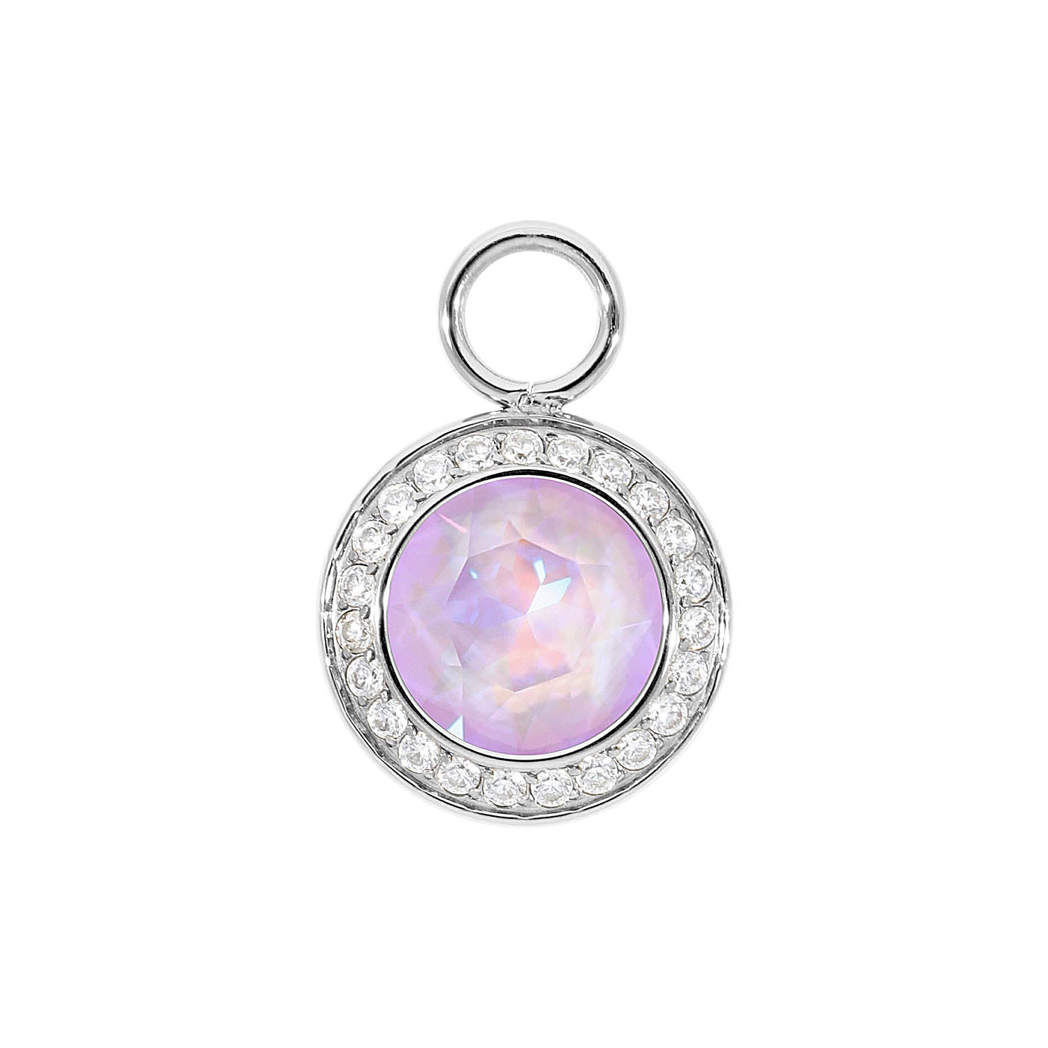Tondo Deluxe Charm 13 mm - Silber