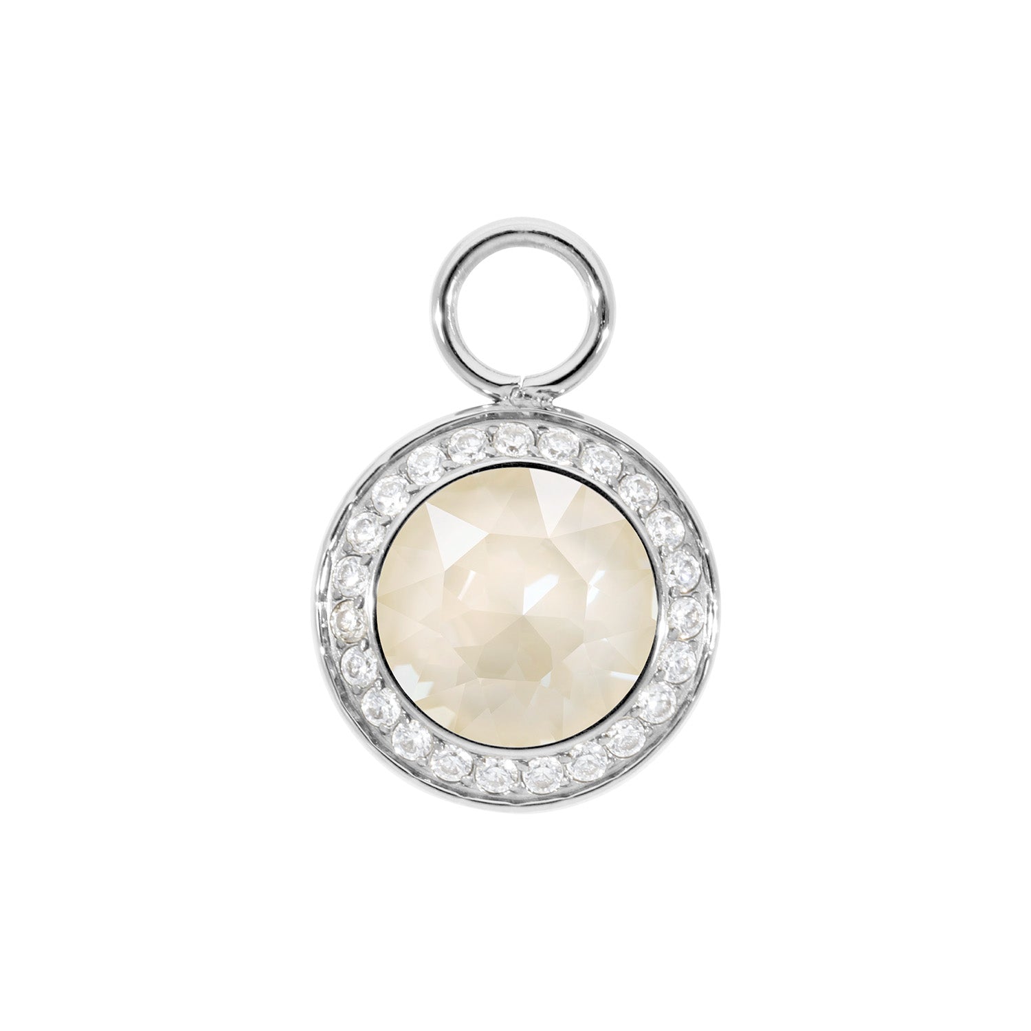 Tondo Deluxe Charm 13 mm - Silber