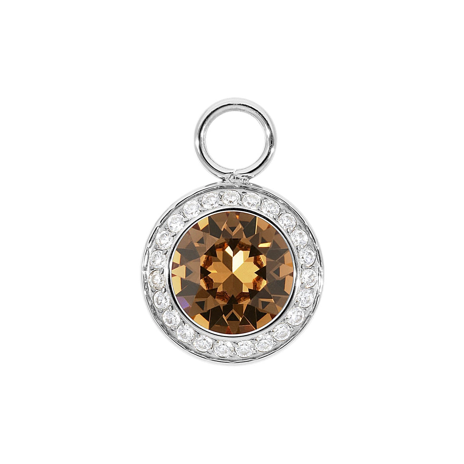 Tondo Deluxe Charm 13 mm - Silber