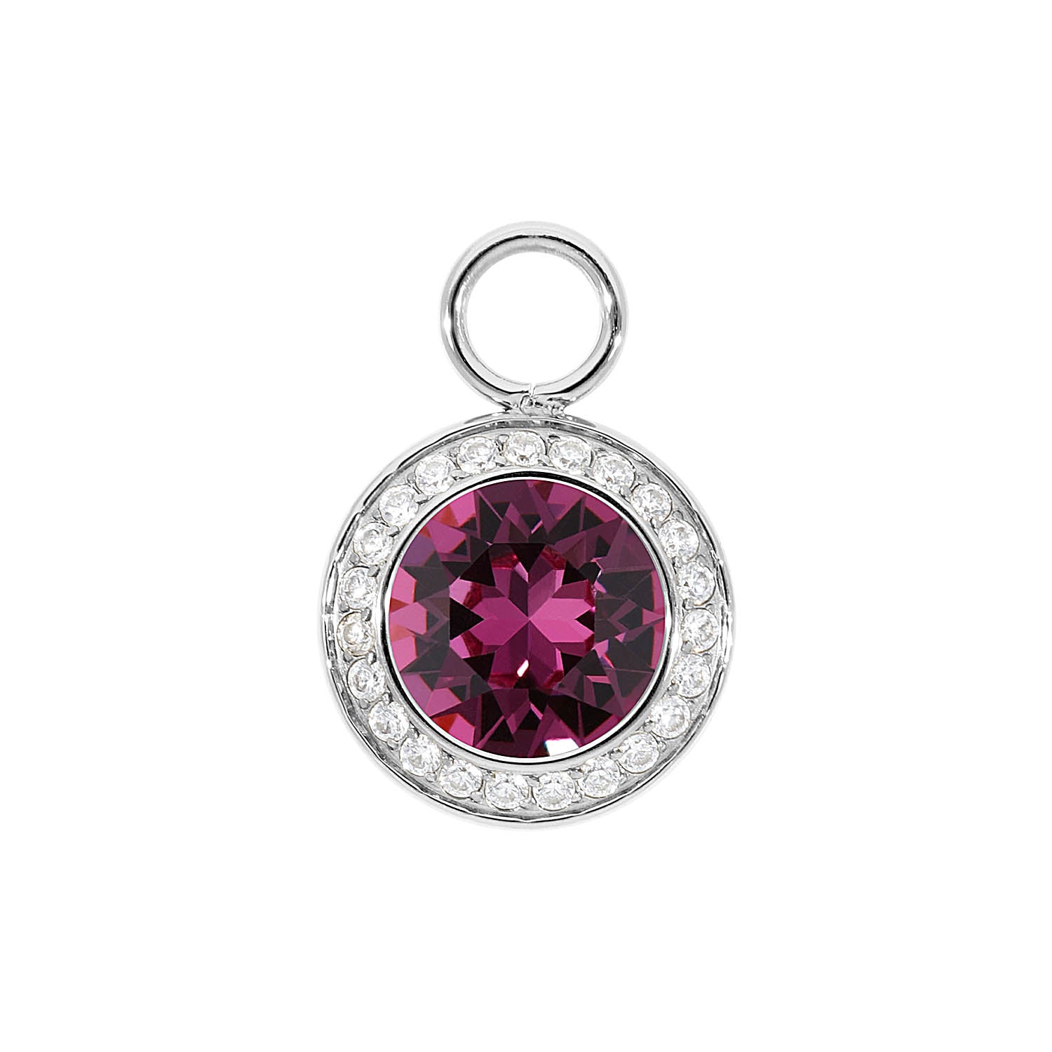 Tondo Deluxe Charm 13 mm - Silber