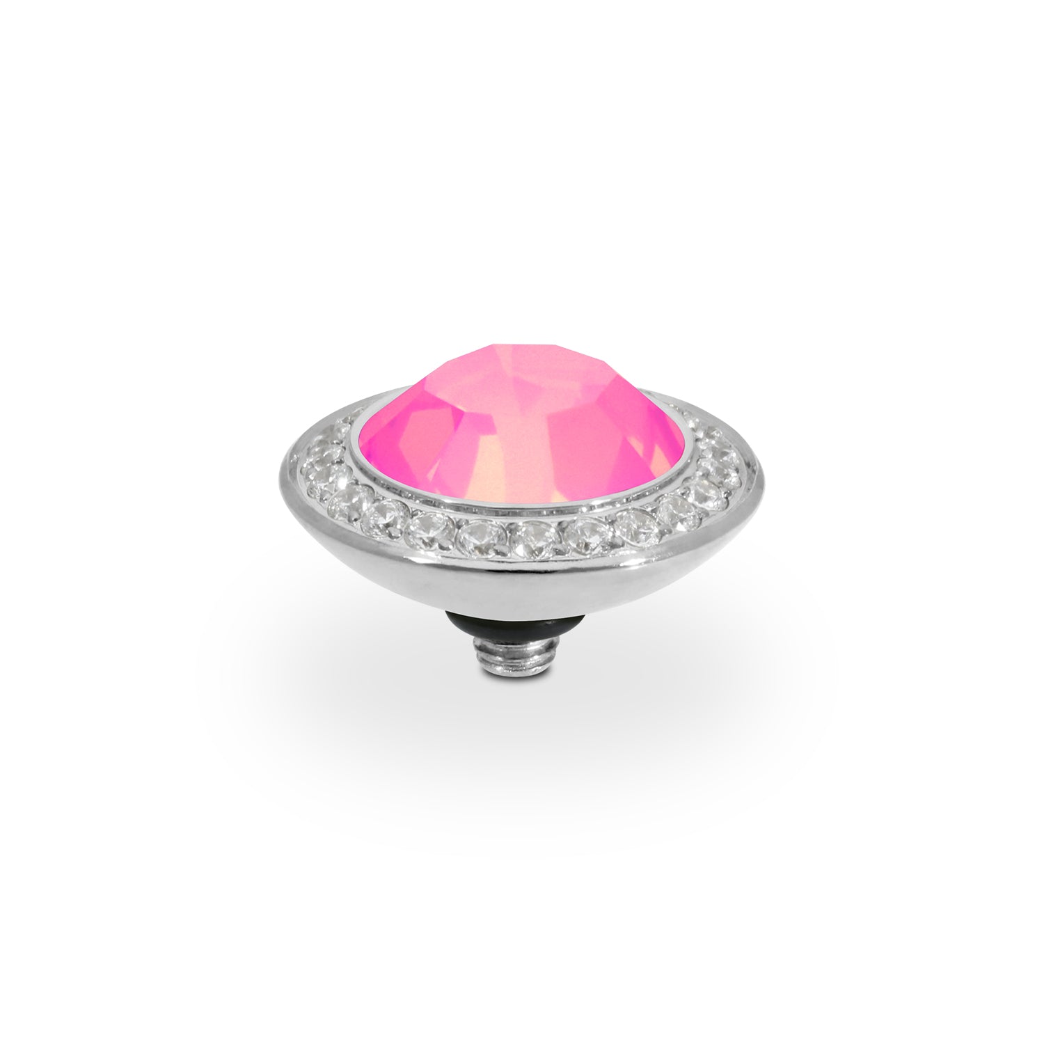 Tondo Deluxe Top 13 mm - Silber Crystal Dahlia Ignite