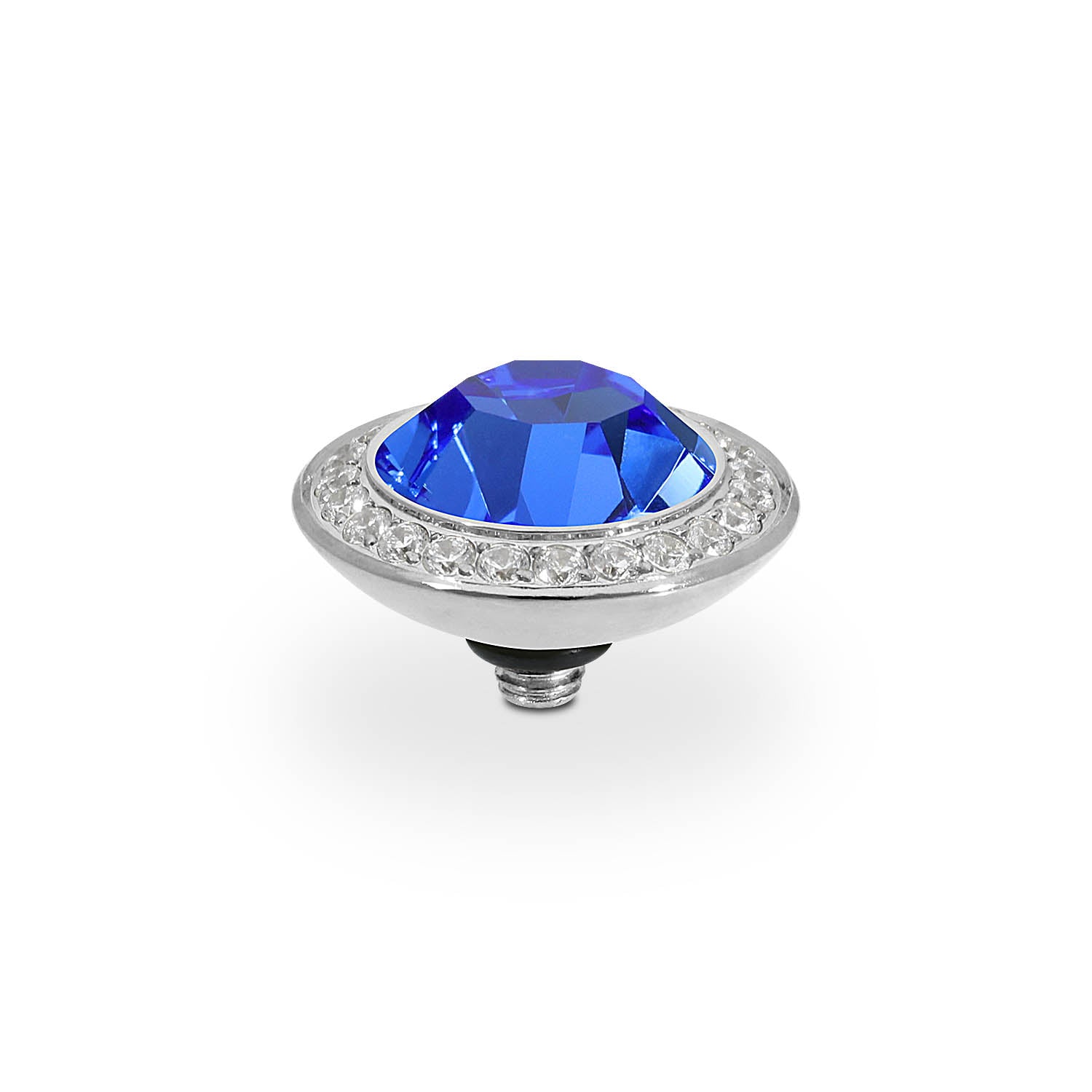 Tondo Deluxe Top 13 mm - Silber sapphire